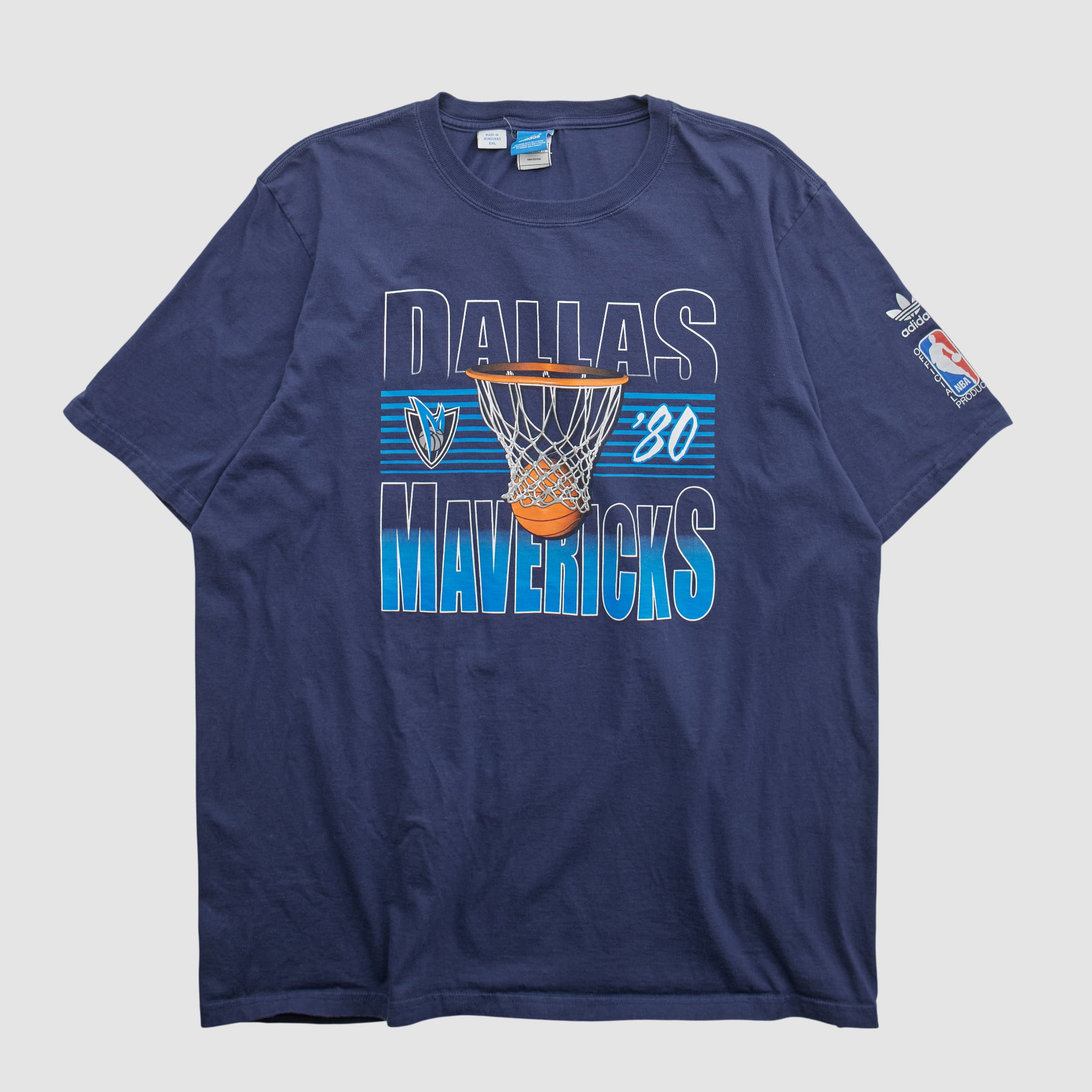 Dallas Mavericks Adidas 2010s T-shirt - Navy - XL