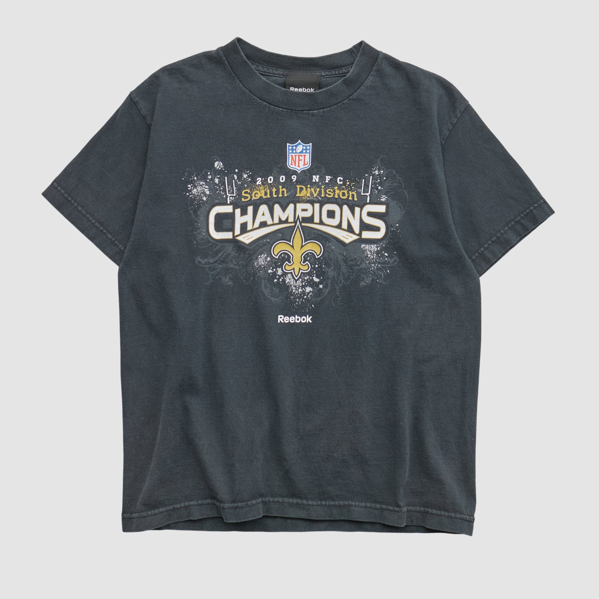 New Orleans Saints Reebok 2009 T-shirt - Black - XS