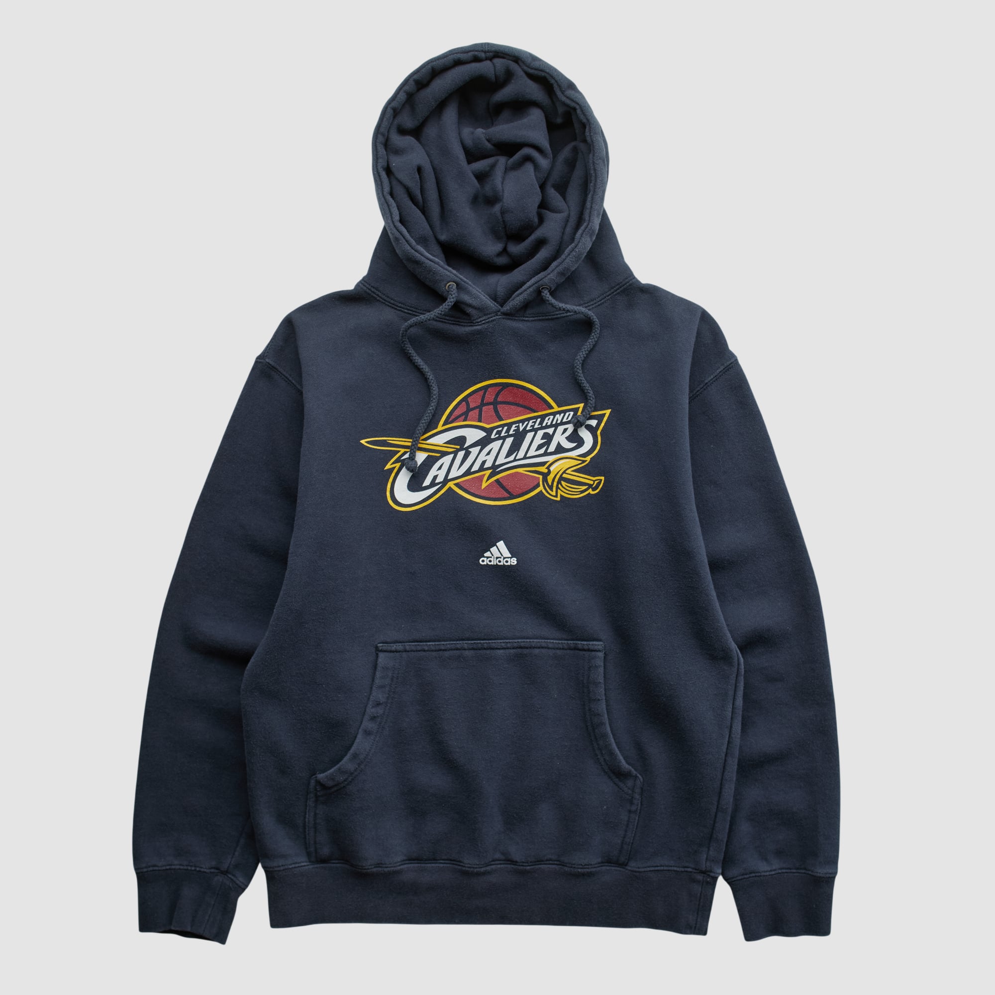 Cleveland Cavaliers Adidas 2010s Hooded Pullover Sweatshirt - Navy - S