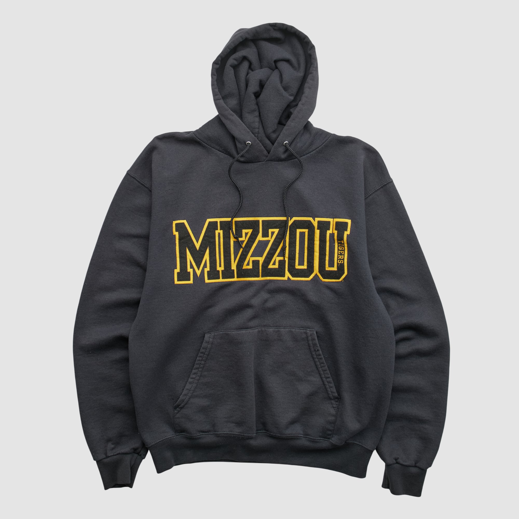 Missouri Tigers Champion 2000s Hooded Sweatshirt - Black - XS