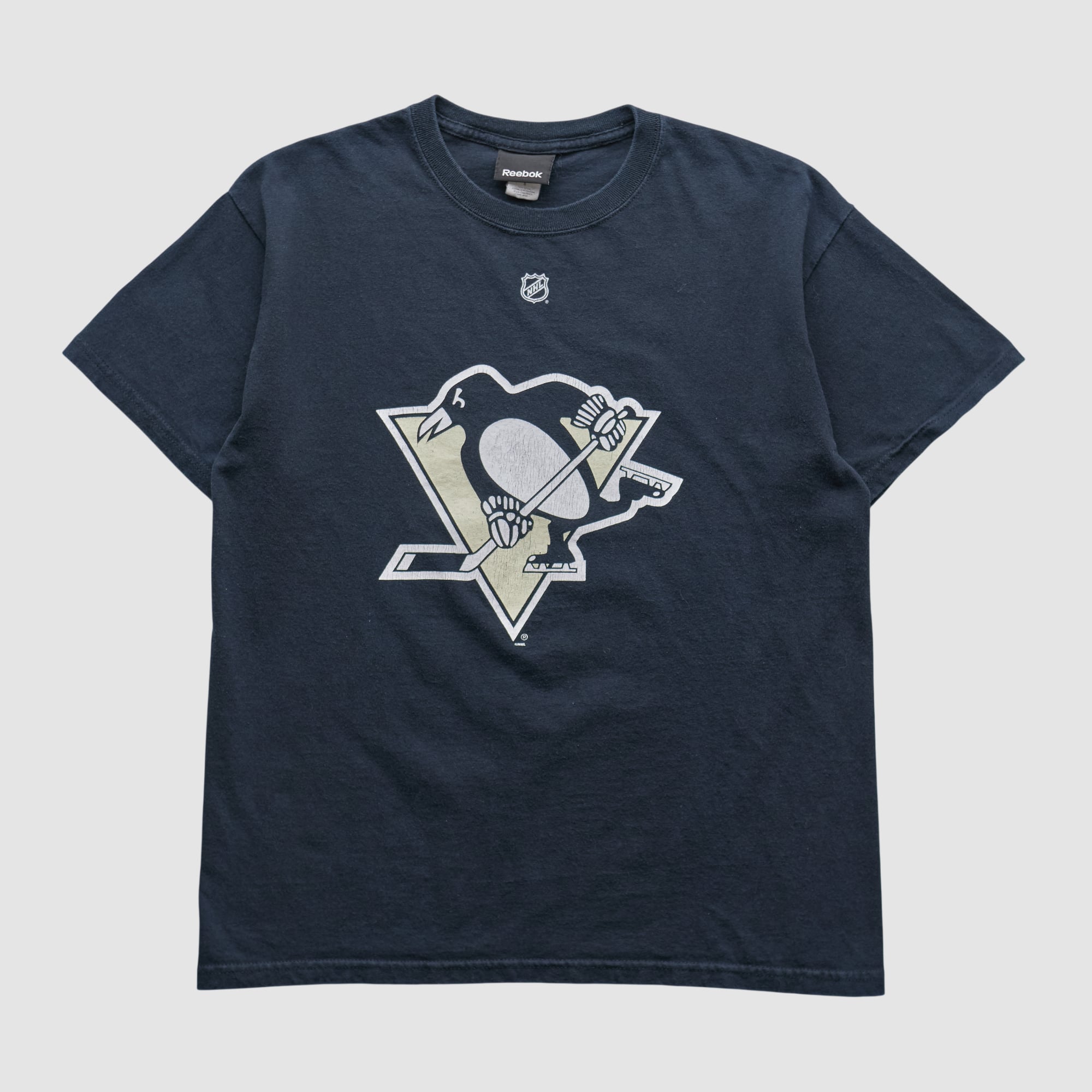 Pittsburgh Penguins Reebok 2010s T-shirt - Navy - S