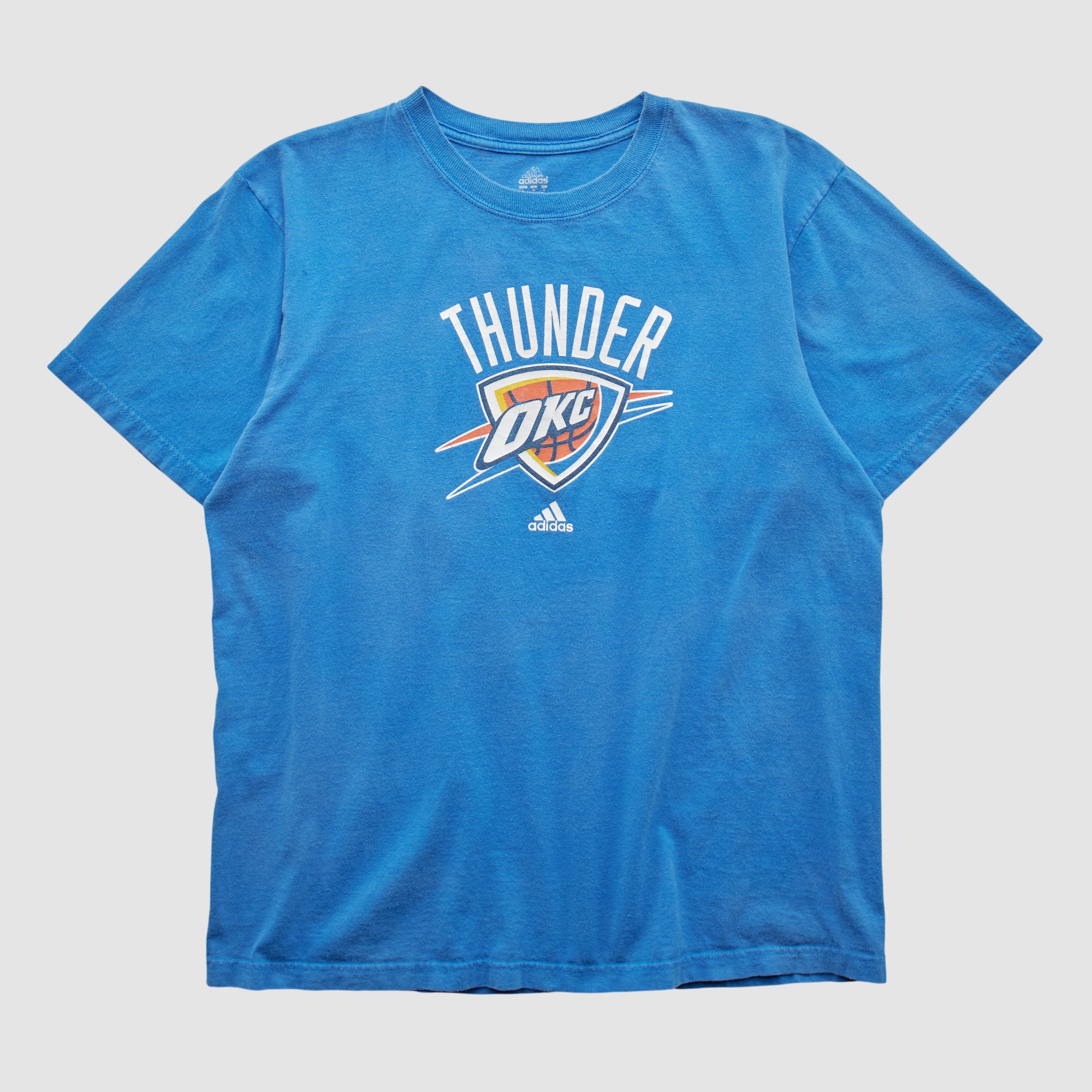 Oklahoma City Thunder Adidas 2010s T-shirt - Blue - S