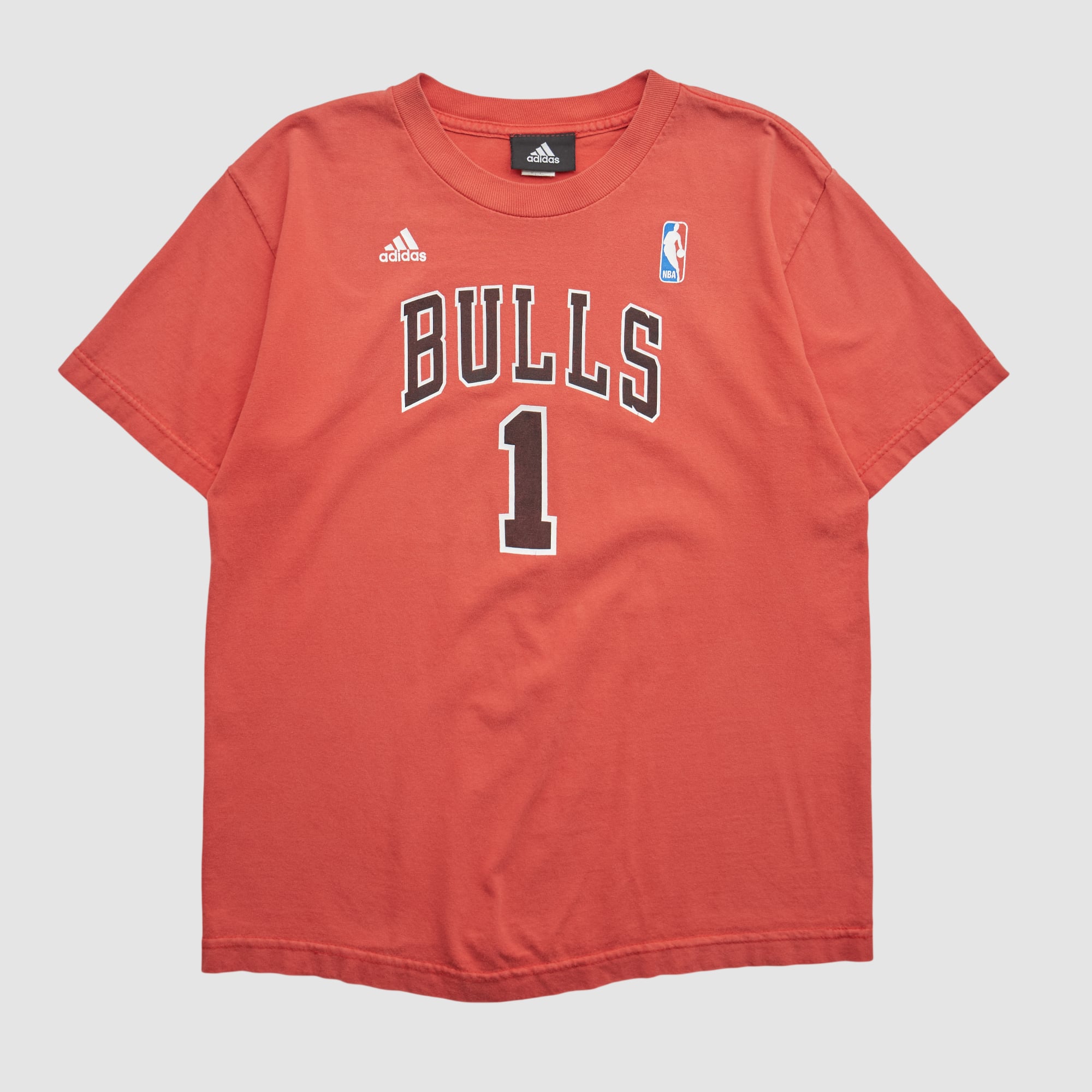 Chicago Bulls Adidas 2000s T-shirt - Red - S