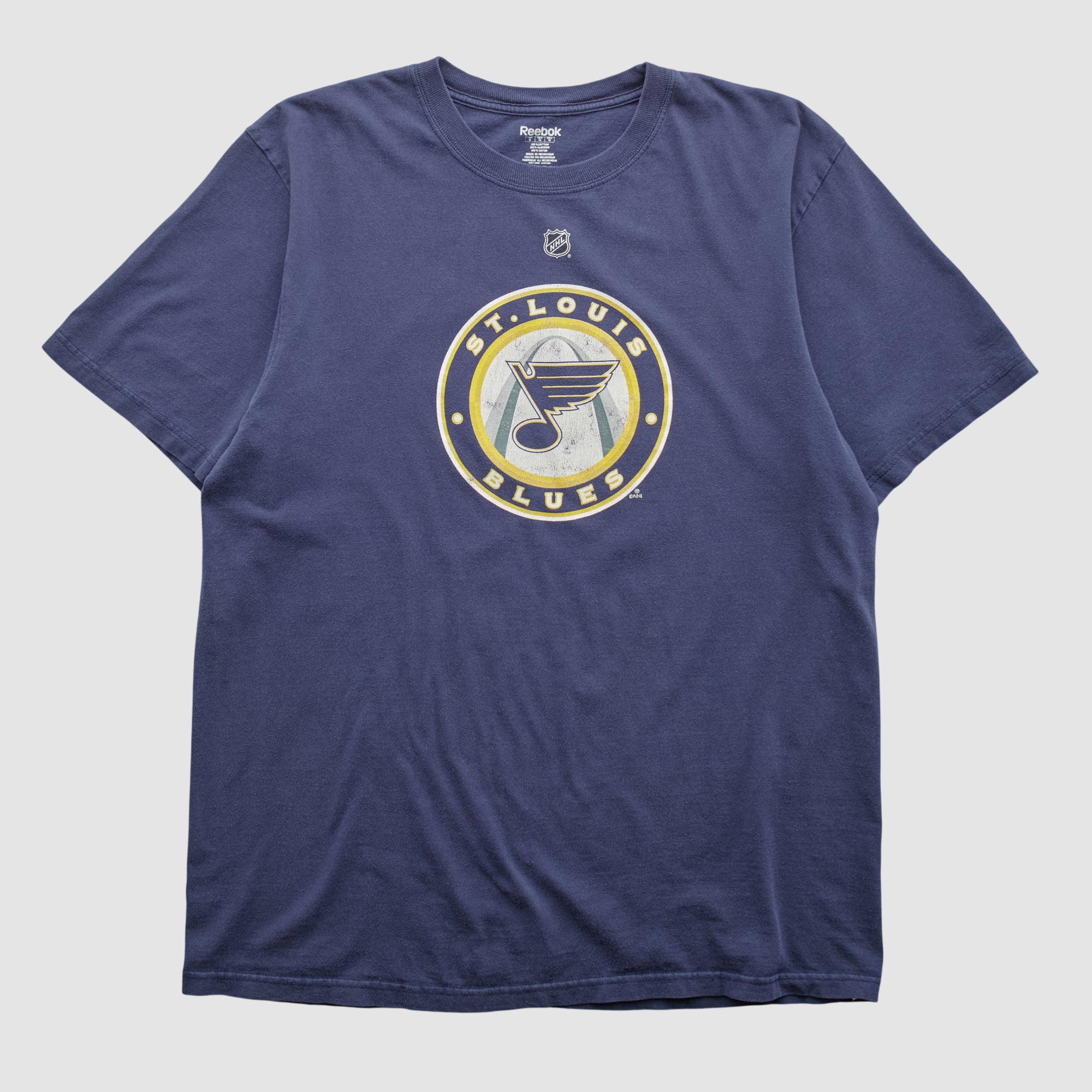 St. Louis Blues Reebok 2000s T-shirt - Navy - M