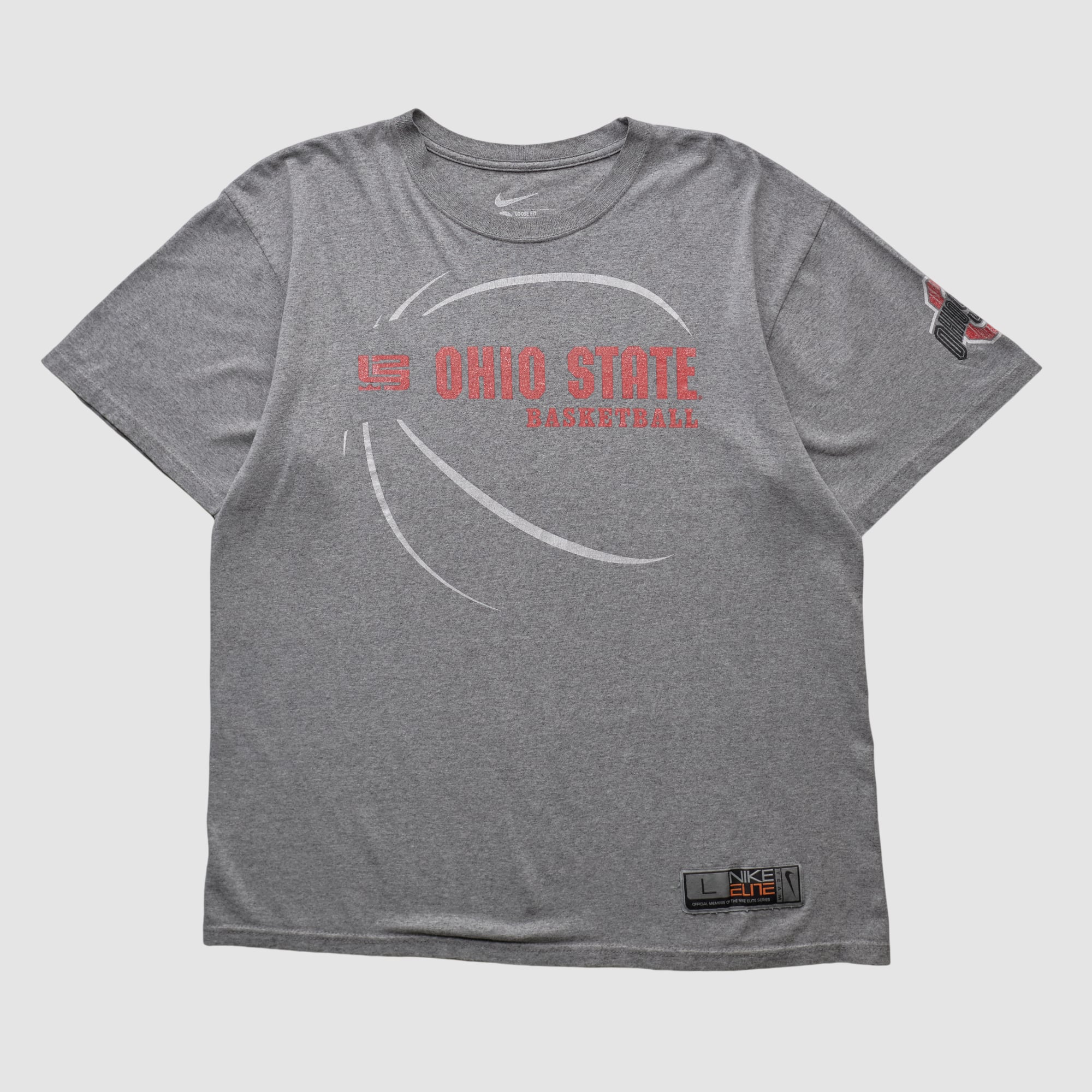 Ohio State Buckeyes Nike 2010s T-shirt - Gray - M