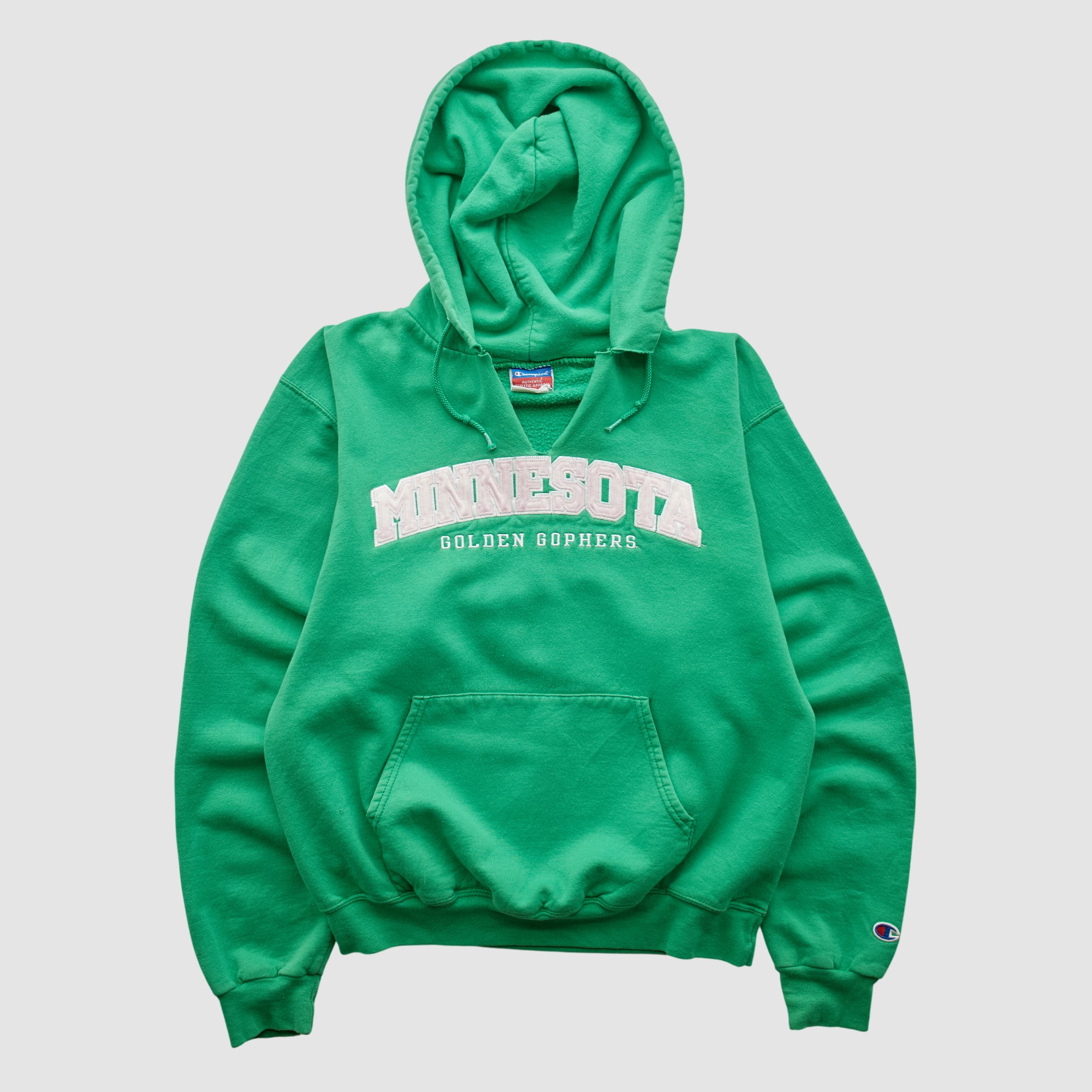 Minnesota Golden Gophers Champion 2000s Hooded Pullover Sweatshirt - Green - XXS