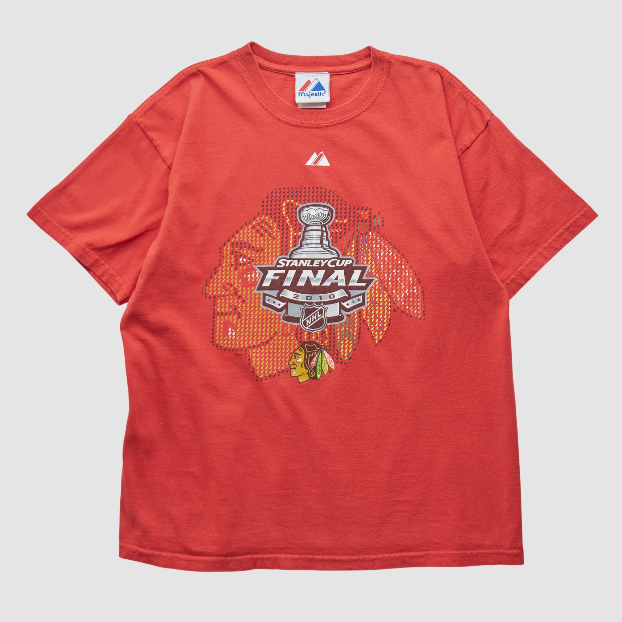 Chicago Blackhawks Majestic 2010 T-shirt - Red - XS