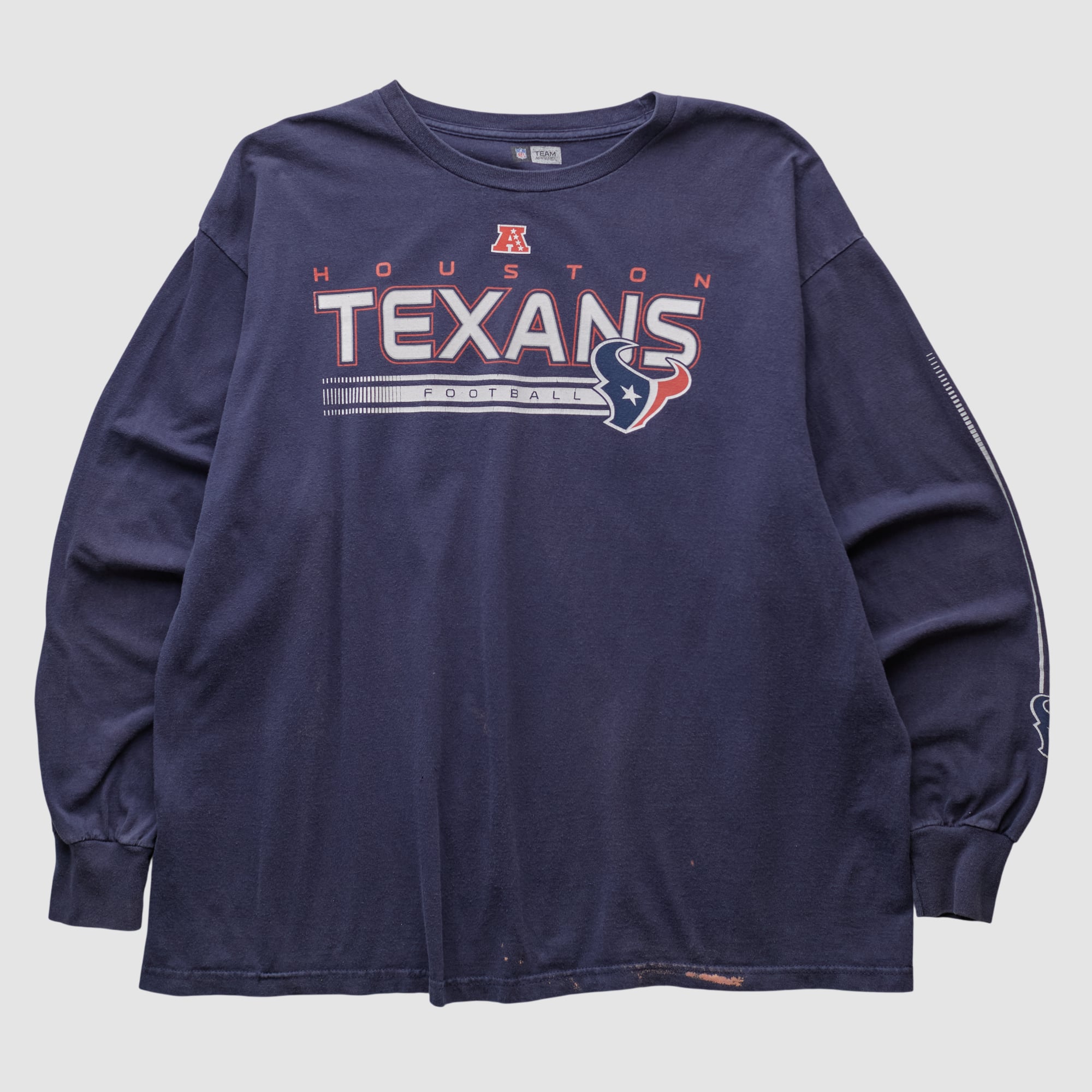Houston Texans NFL 2010s Long Sleeve T-shirt - Navy - XL