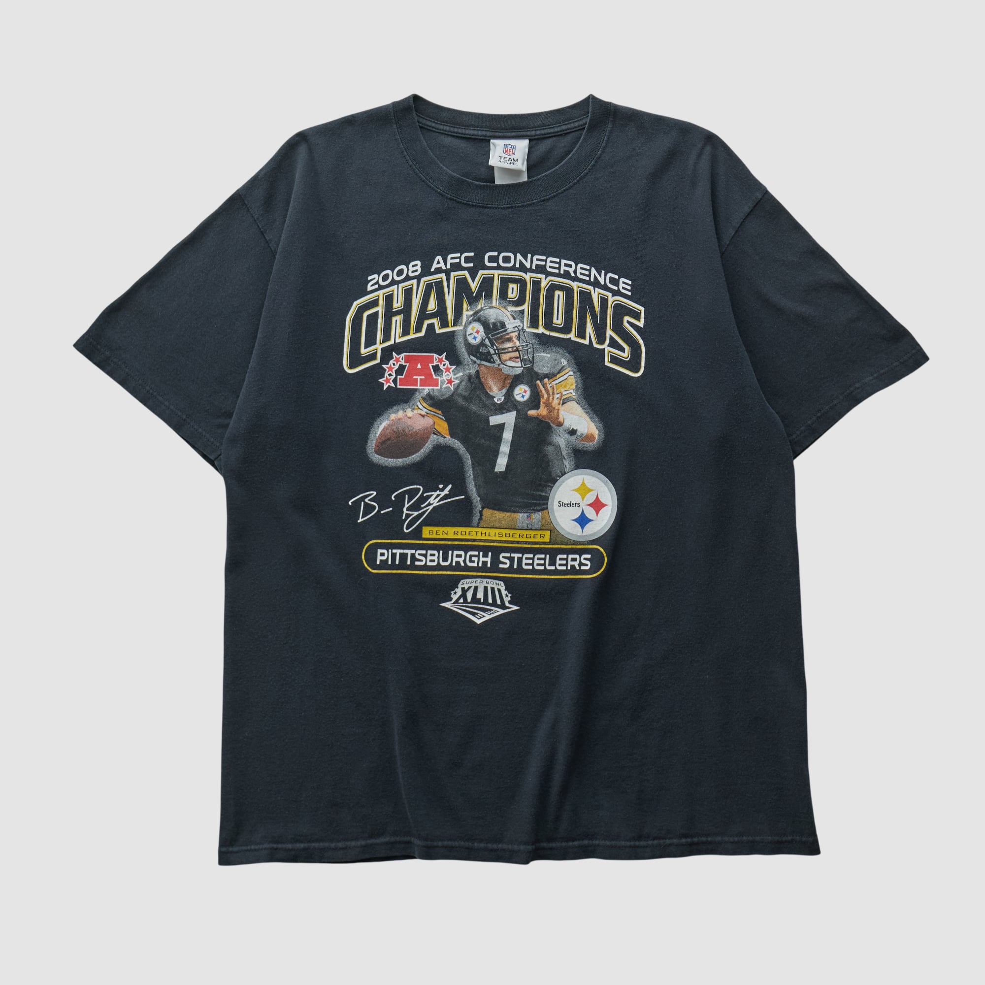 Pittsburgh Steelers NFL 2008 T-shirt - Black - M