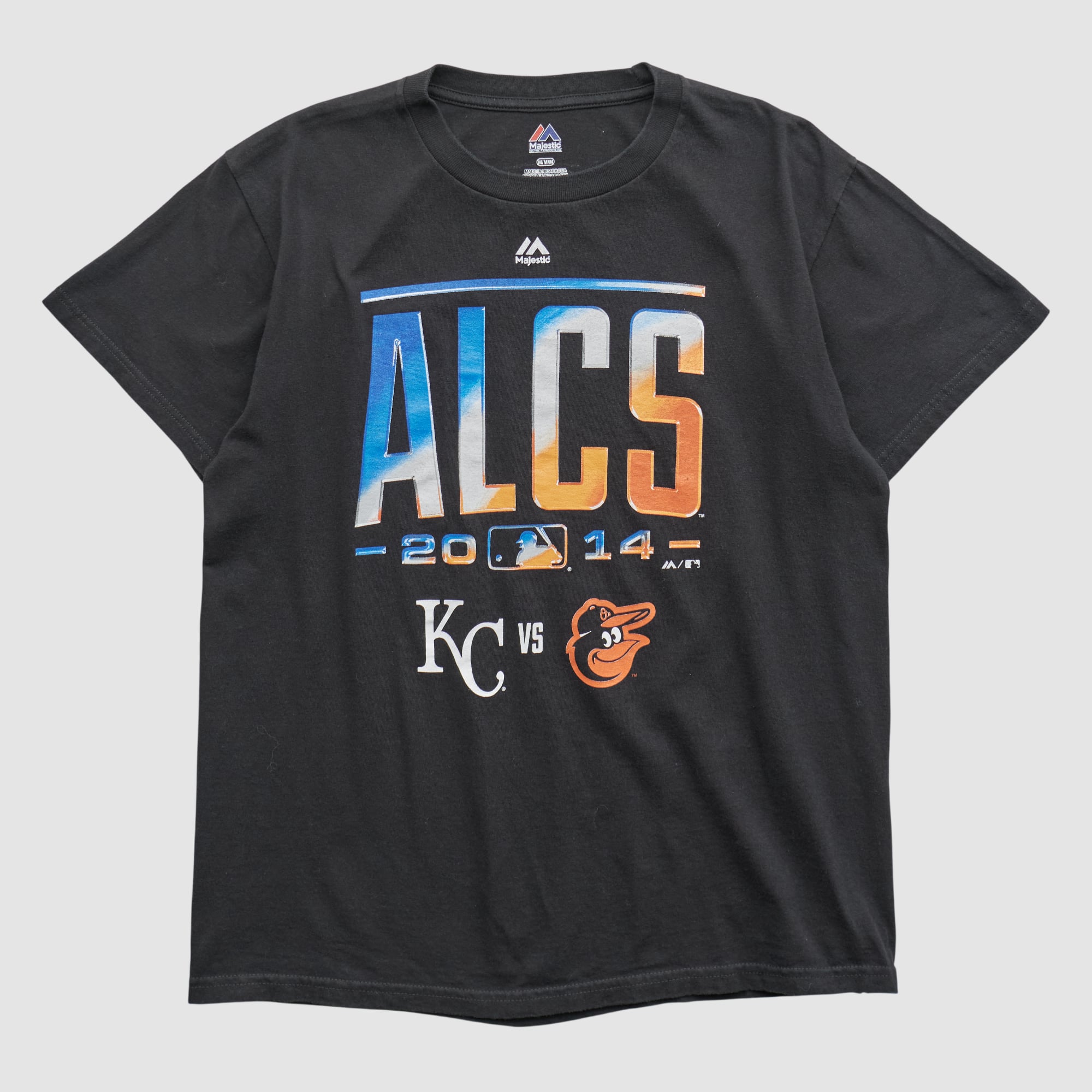 Kansas City Royals Majestic 2014 T-shirt - Black - XS