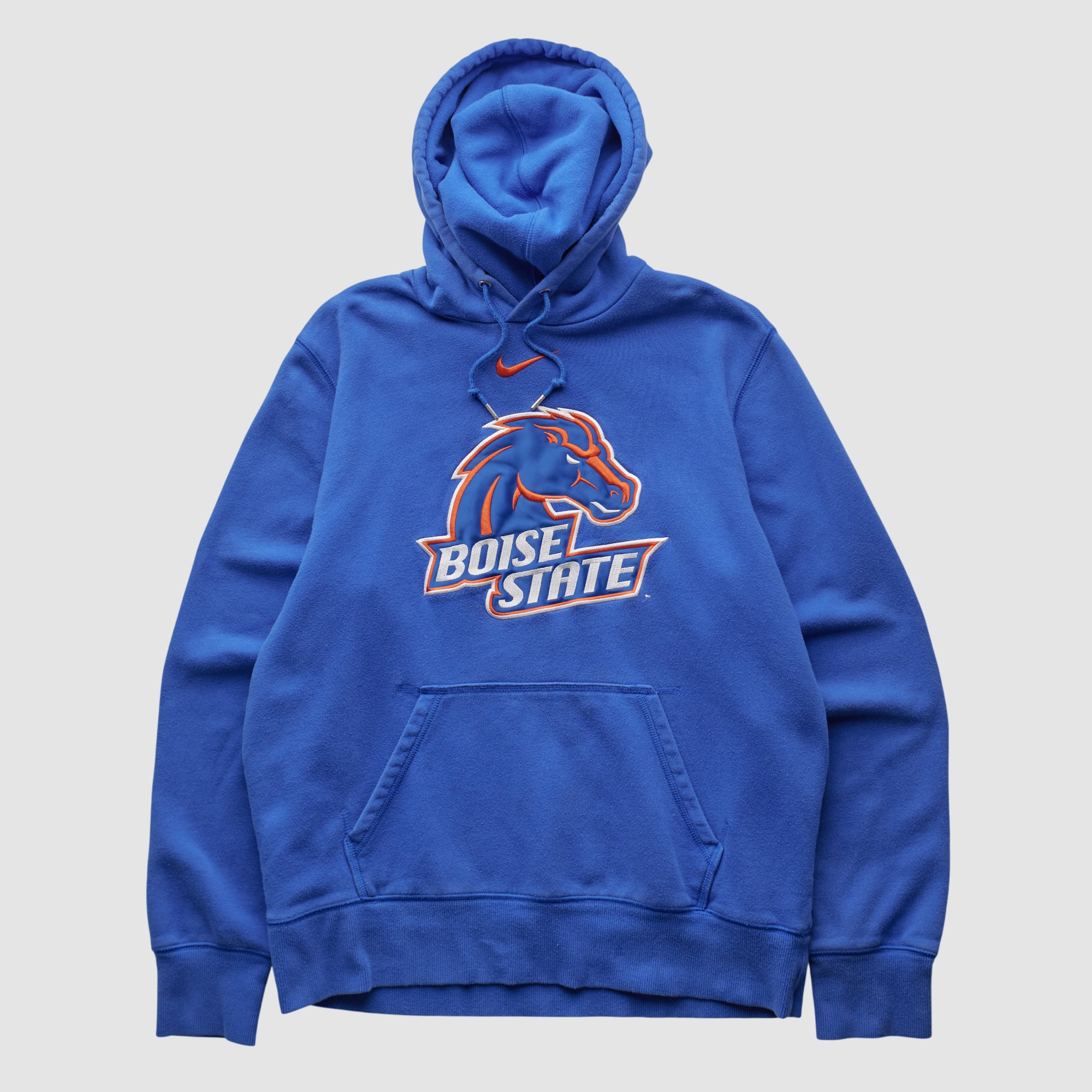 Boise State Broncos Nike 2010s Hooded Pullover Sweatshirt - Blue - S