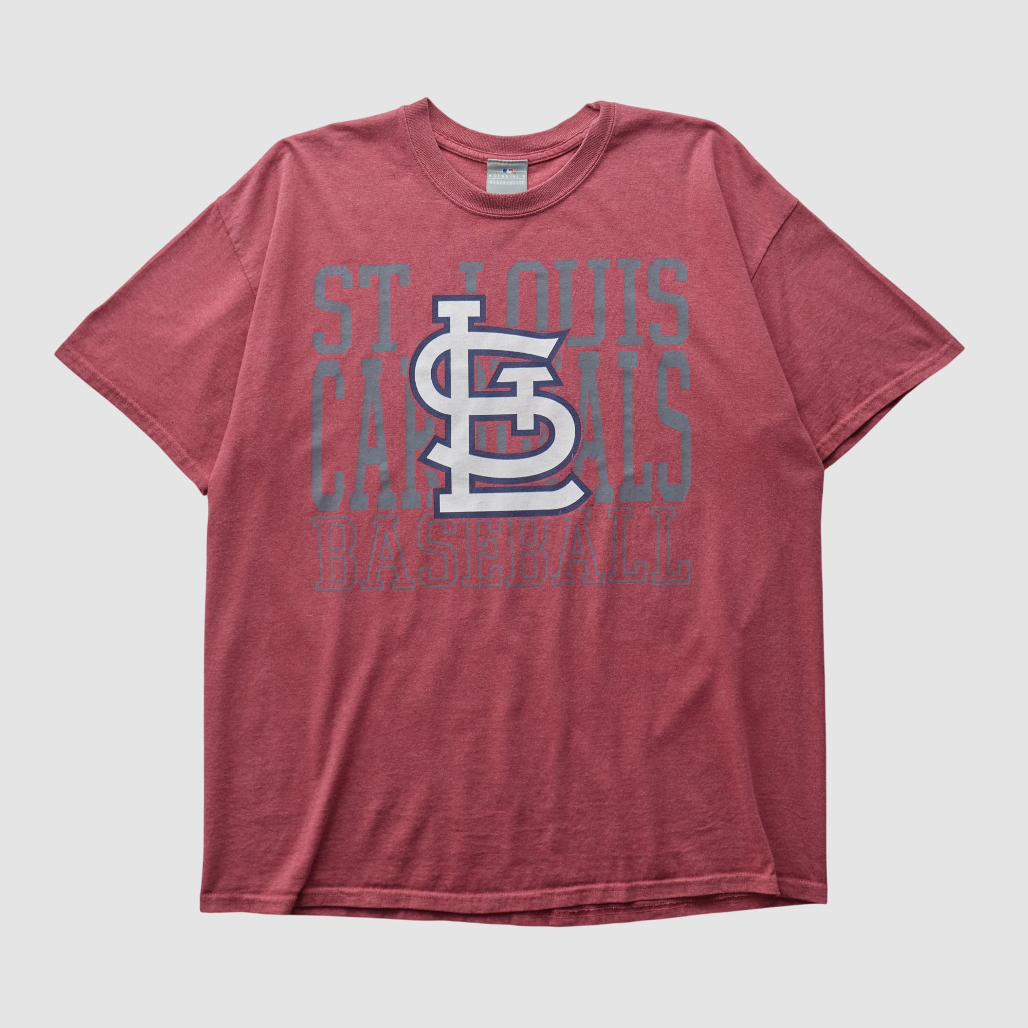 St. Louis Cardinals Genuine Merchandise 2000s T-shirt - Maroon - M