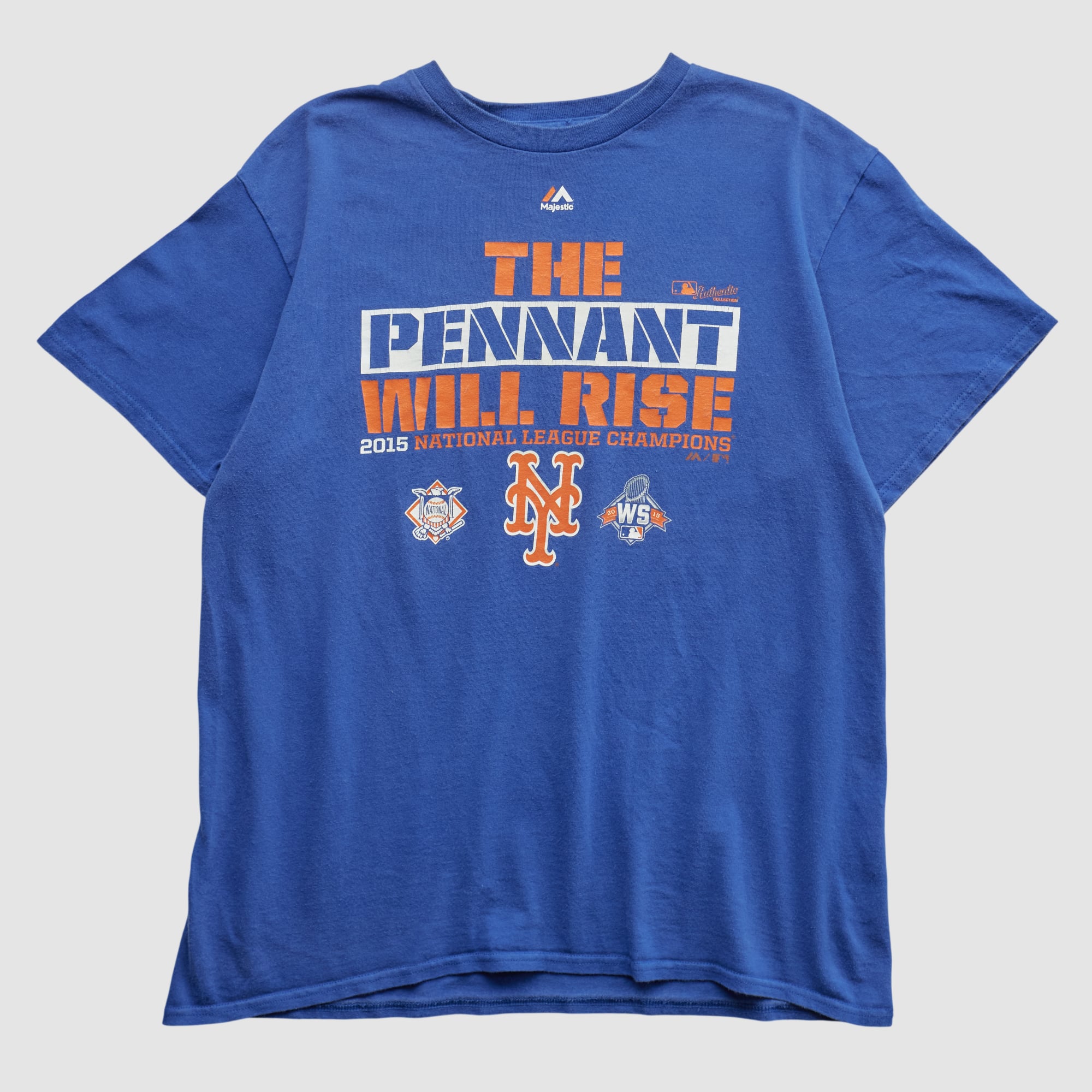 New York Mets Majestic 2015 T-shirt - Blue - S