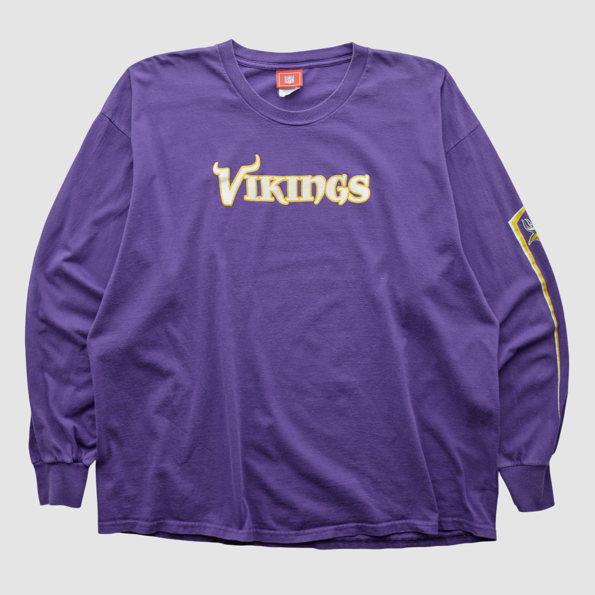 Minnesota Vikings NFL 2000s Long Sleeve T-shirt - Purple - 2XL