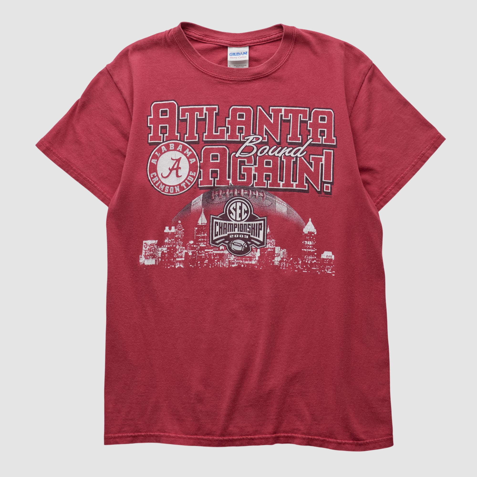 Alabama Crimson Tide Gildan 2009 T-shirt - Red - S