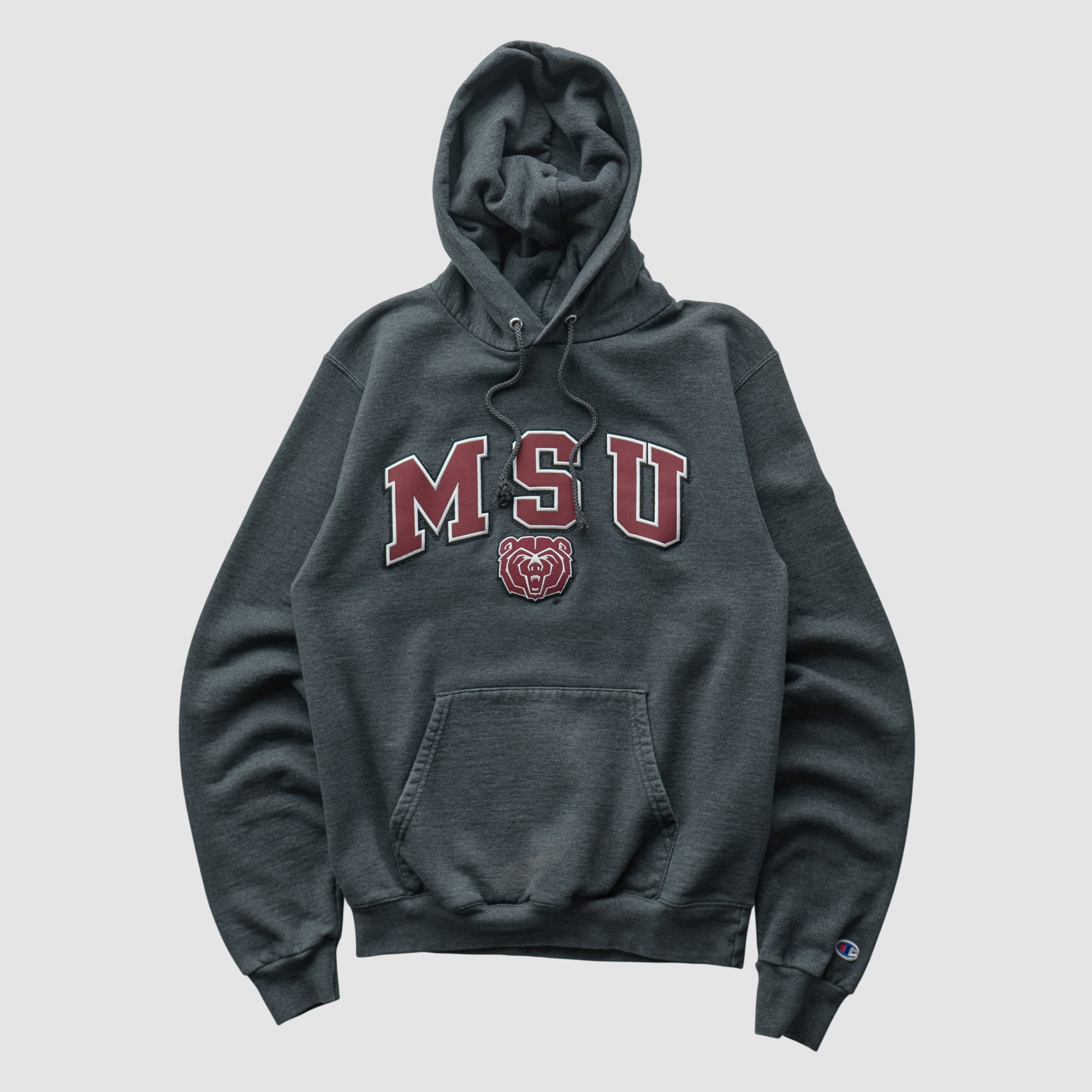Missouri State University Bears 2010s Hooded Pullover Sweatshirt - Black - XXS