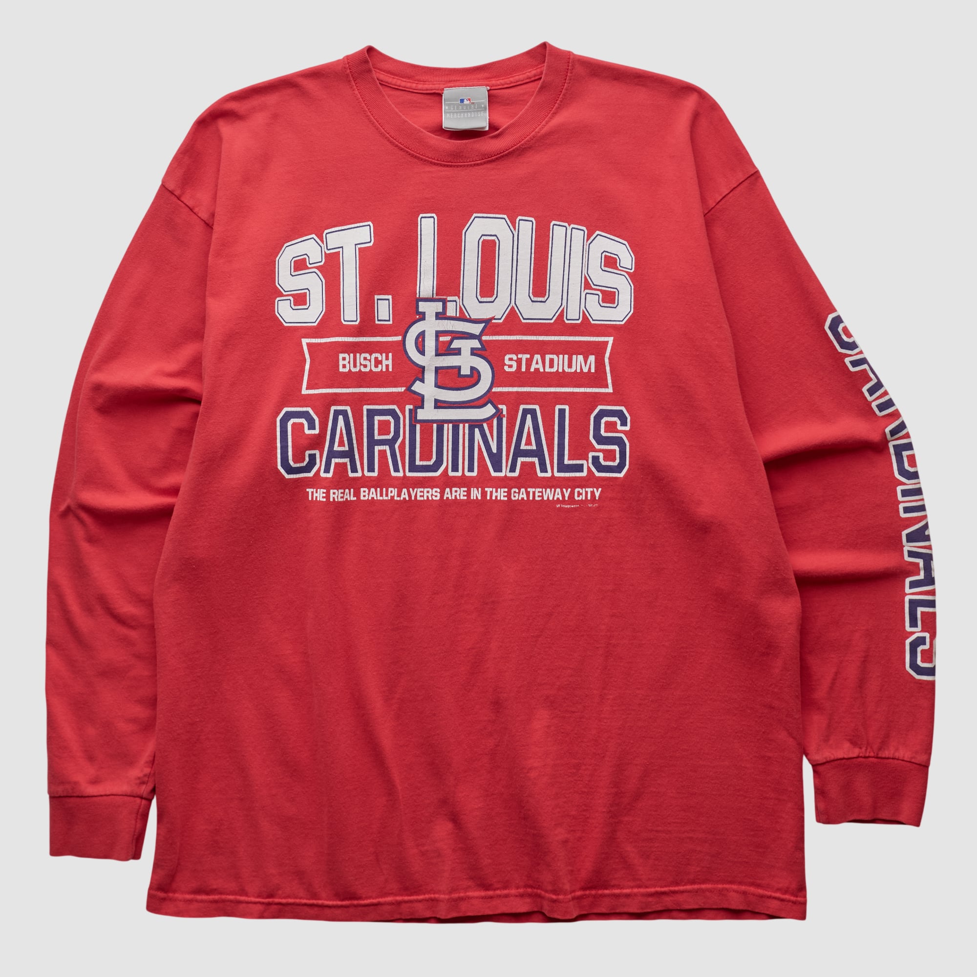 St. Louis Cardinals Genuine Merchandise 2000s Long Sleeve T-shirt - Red - L