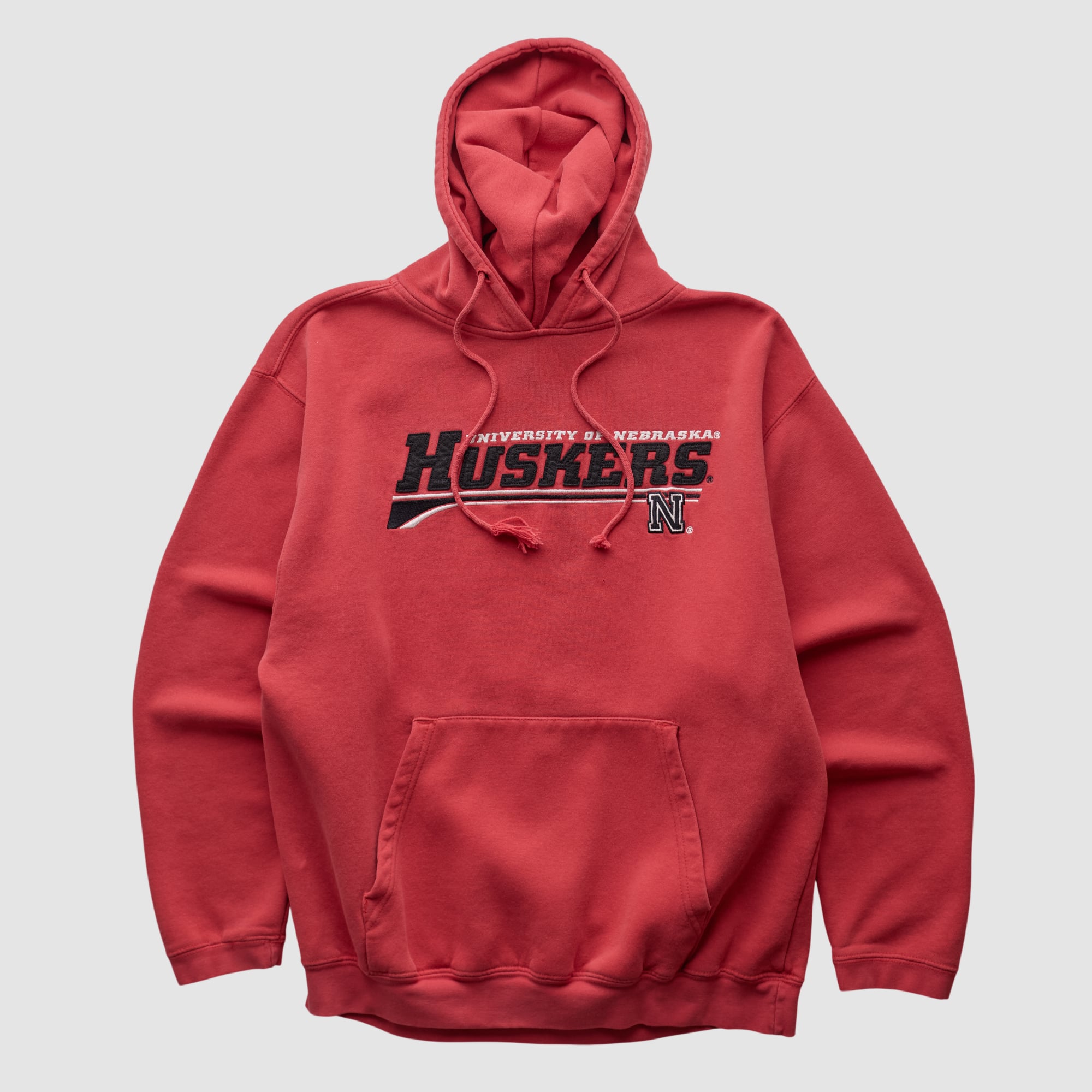 Nebraska Huskers CADRE 2000s Hooded Pullover Sweatshirt - Red - S