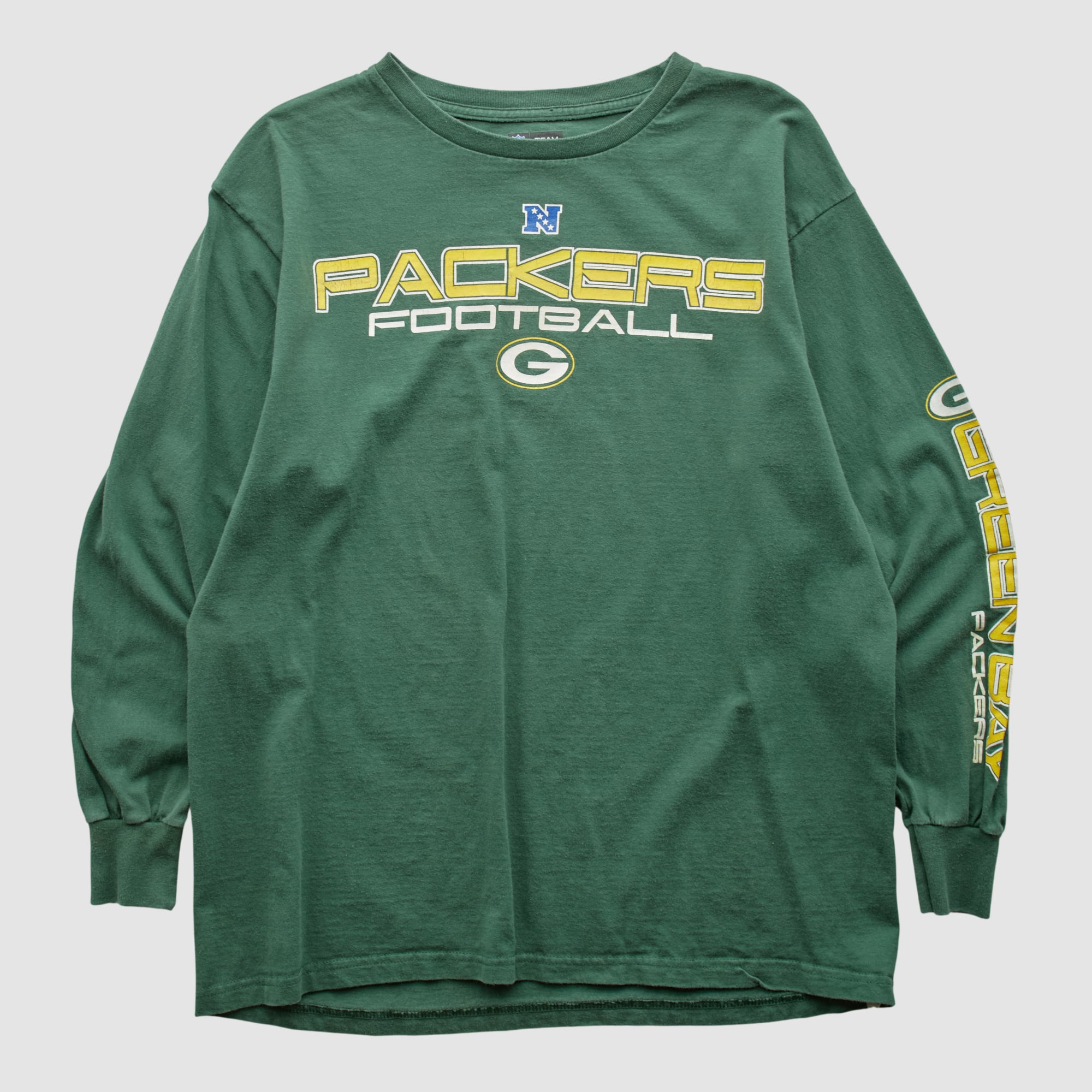Green Bay Packers NFL 2010s Long Sleeve T-shirt - Green - M