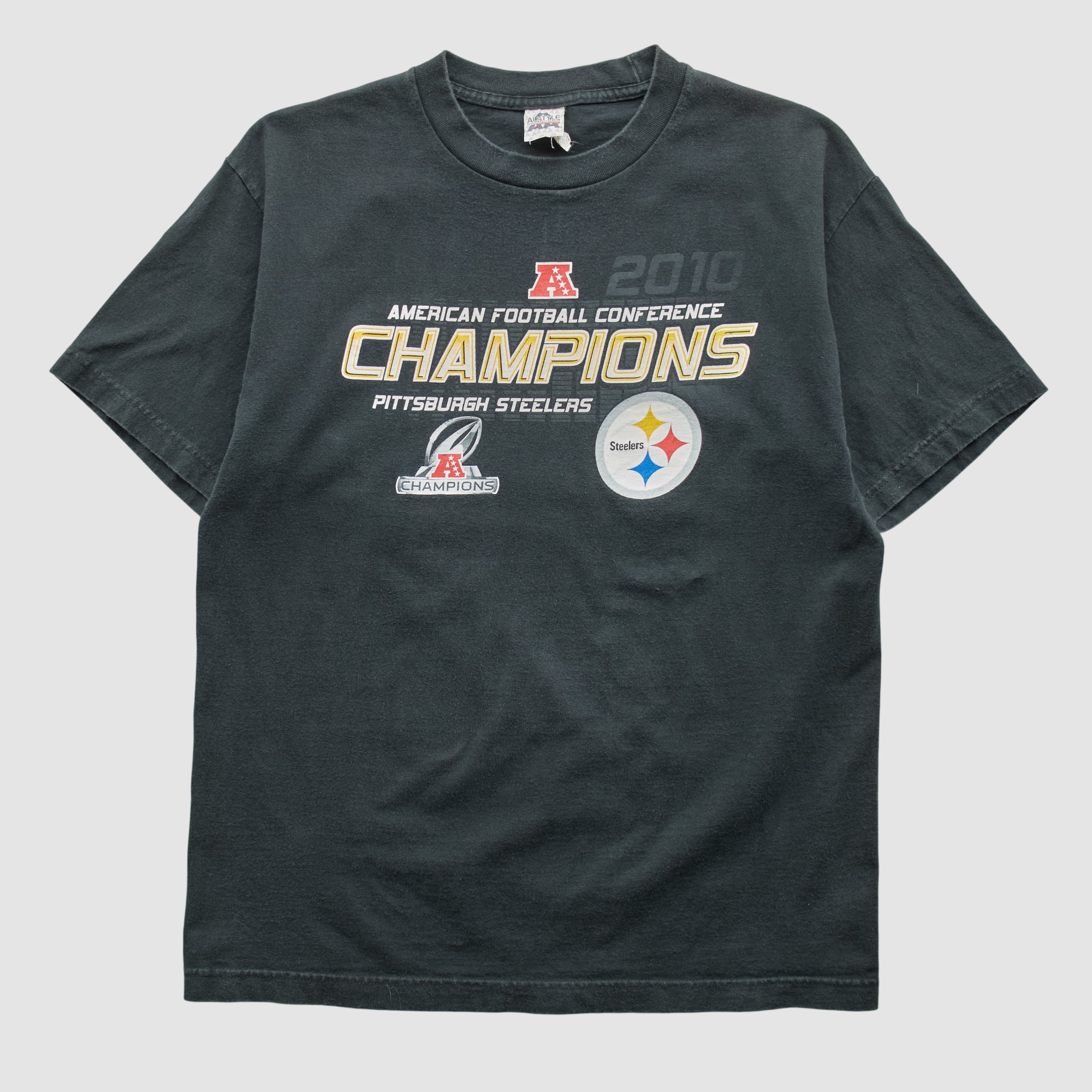 Pittsburgh Steelers Alstyle 2010 T-shirt - Black - M