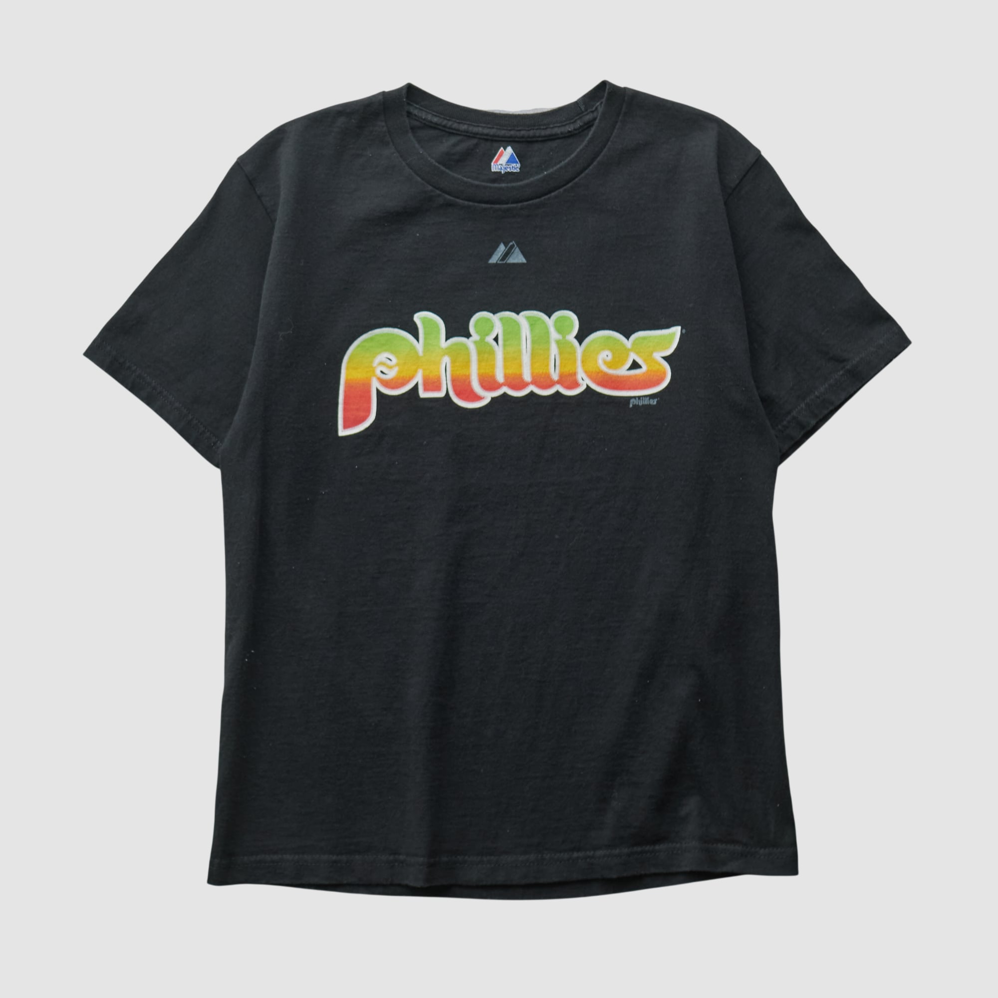 Philadelphia Phillies Majestic 2010s T-shirt - Black - XS