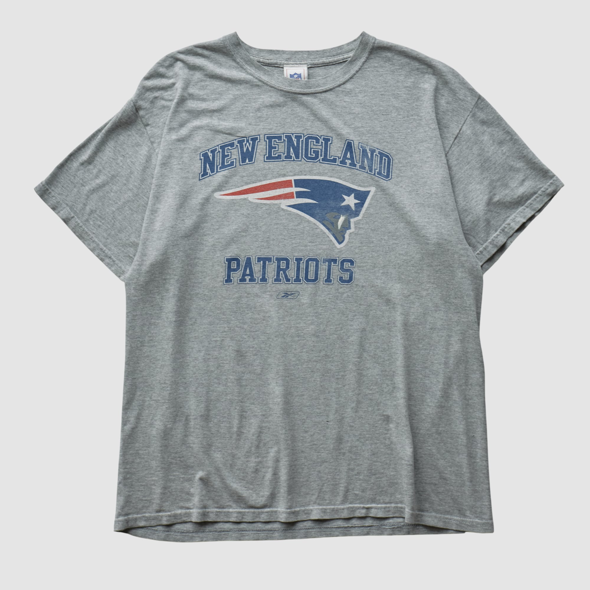 New England Patriots NFL 2000s T-shirt - Heather Gray - S