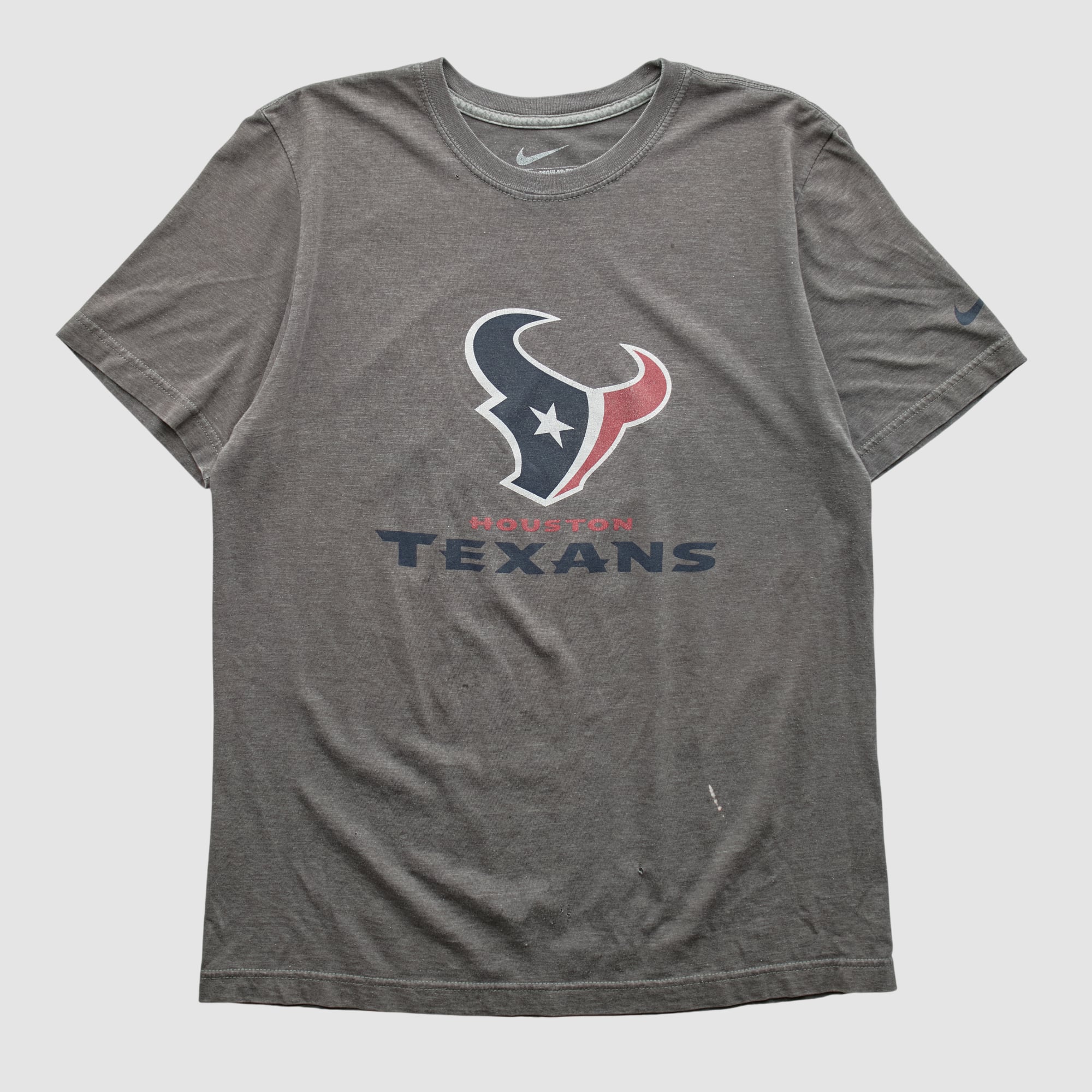 Houston Texans Nike 2010s T-shirt - Dark Heather Gray - M