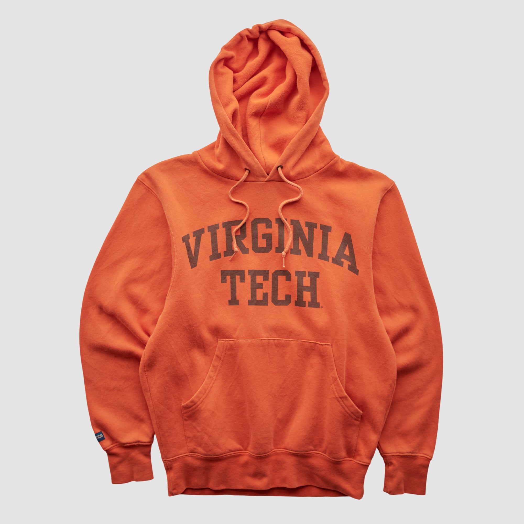 Virginia Tech Hokies Jansport 2000s Hooded Pullover Sweatshirt - Orange - XXS