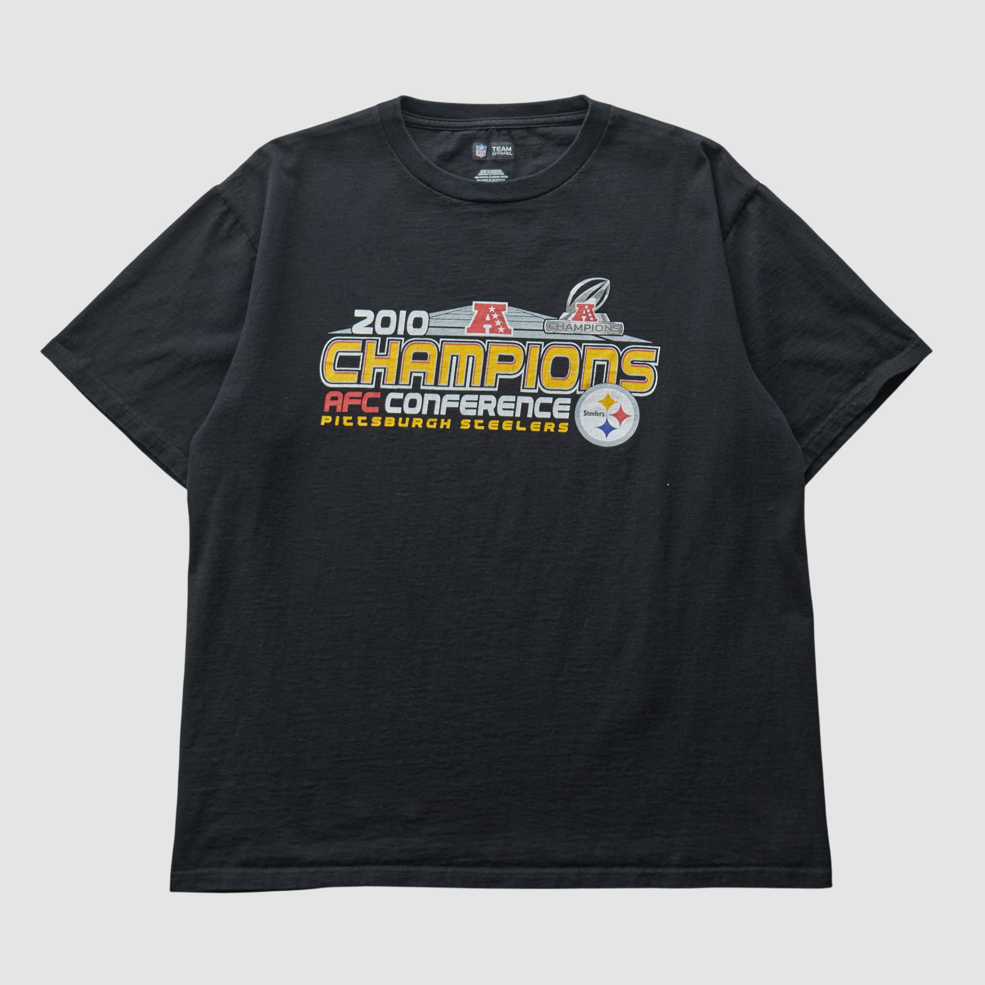 Pittsburgh Steelers NFL 2010 T-shirt - Black - L