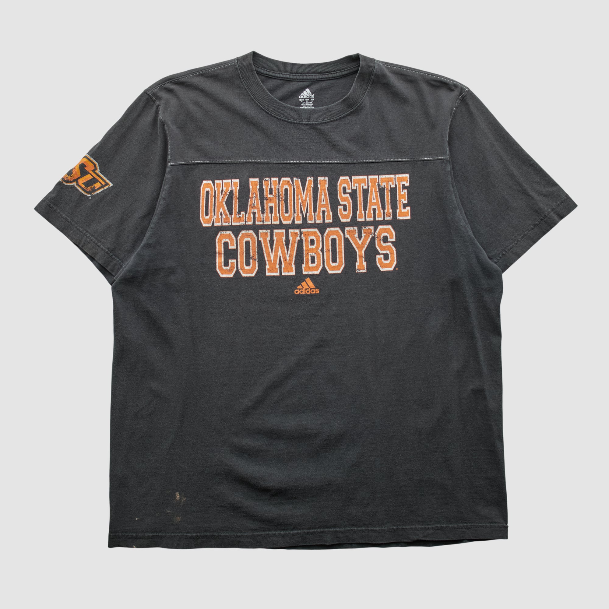 Oklahoma State Cowboys Adidas 2010s T-shirt - Black - M