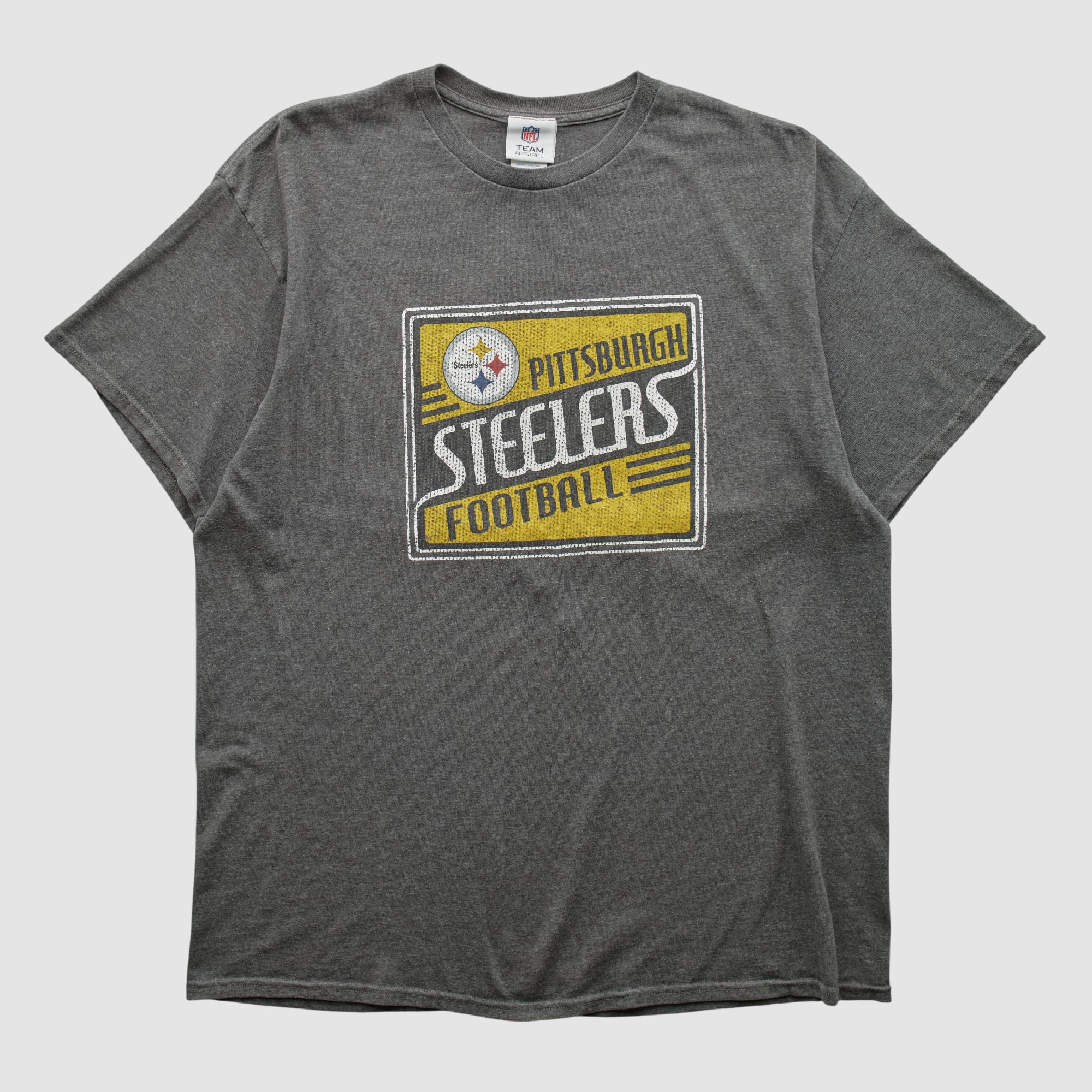 Pittsburgh Steelers NFL 2010s T-shirt - Dark Heather Gray - L