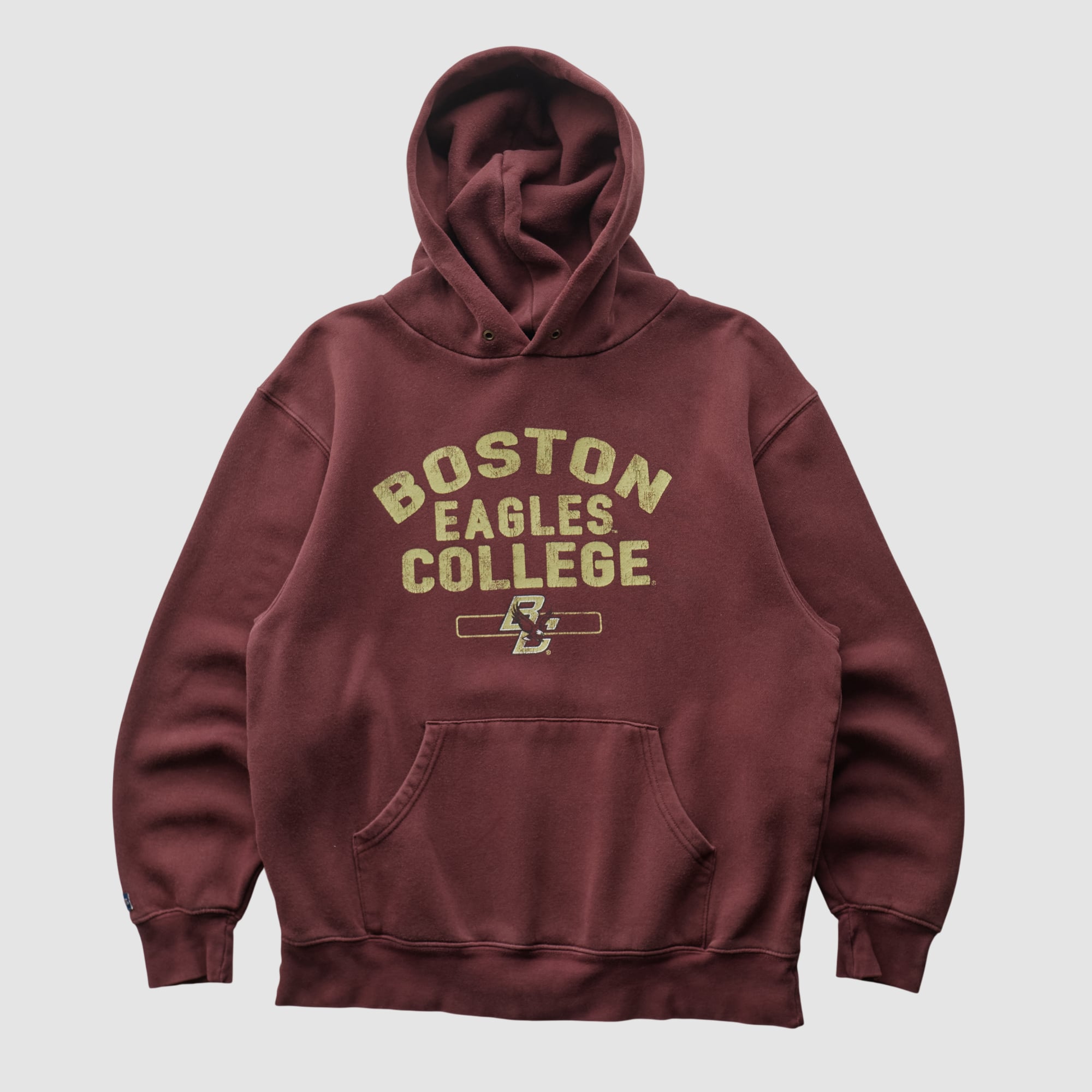 Boston College Eagles Jansport 2000s Hooded Pullover Sweatshirt - Maroon - S