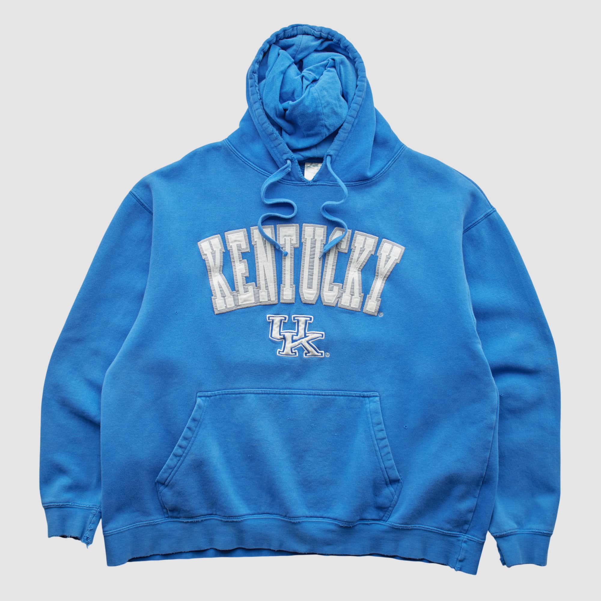 Kentucky Wildcats e5 2010s Hooded Pullover Sweatshirt - Blue - L