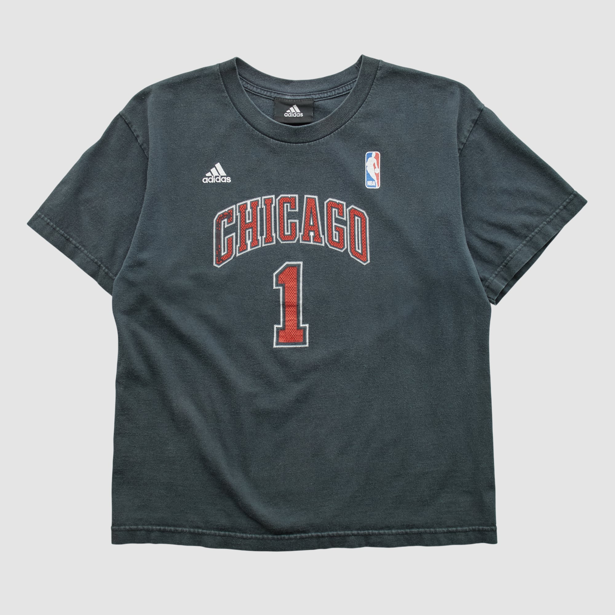 Chicago Bulls Adidas 2010s T-shirt - Black - XS