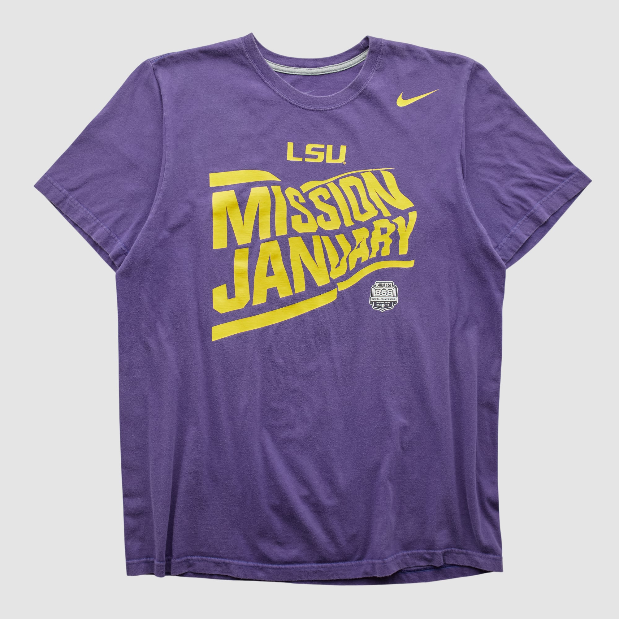 LSU Tigers Nike 2012 T-shirt - Purple - L