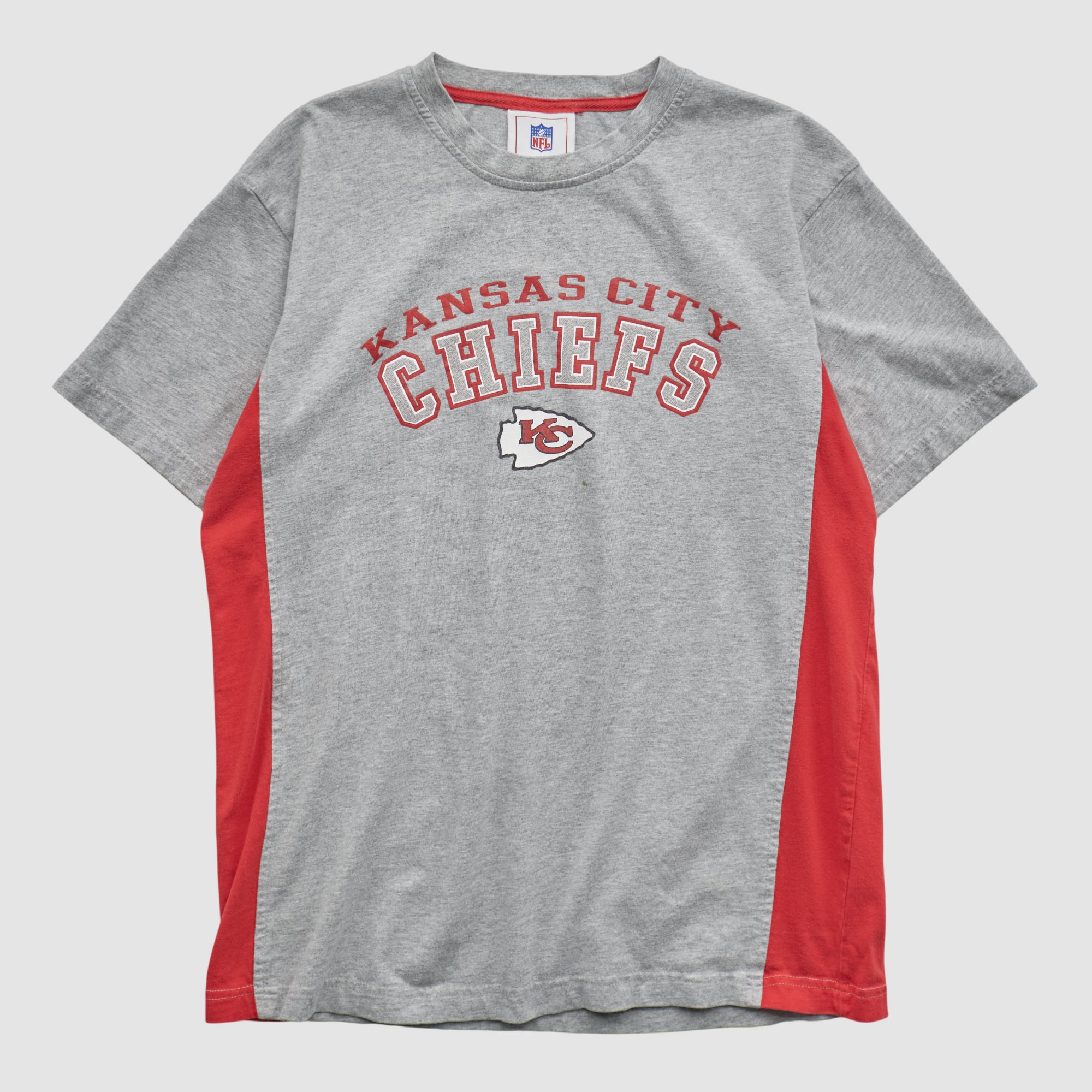 Kansas City Chiefs NFL 2000s T-shirt - Heather Gray - S