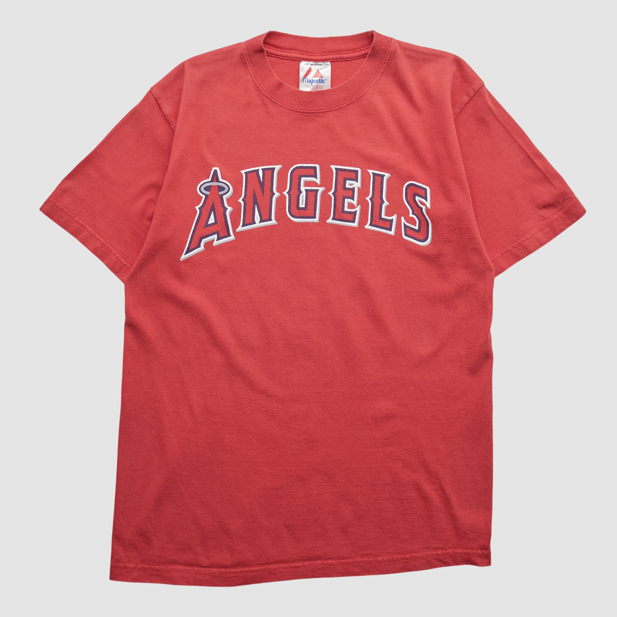 Los Angeles Angels Majestic 2000s T-shirt - Red - XS