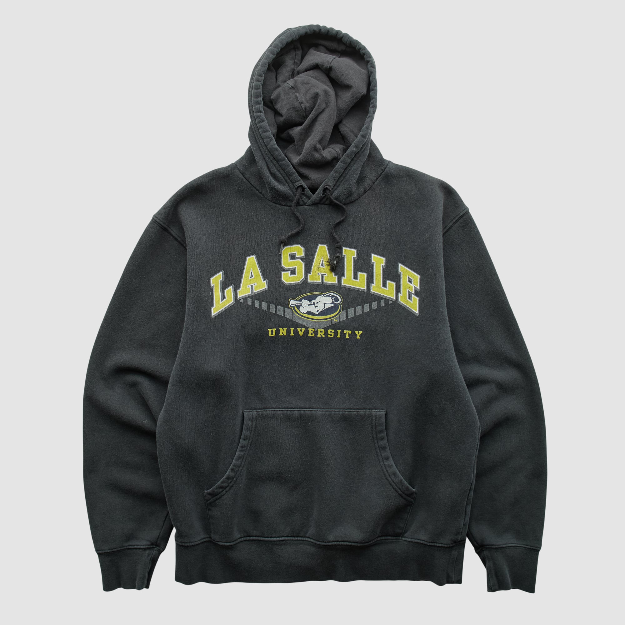 La Salle Explorers Jansport 2010s Hooded Pullover Sweatshirt - Black - S