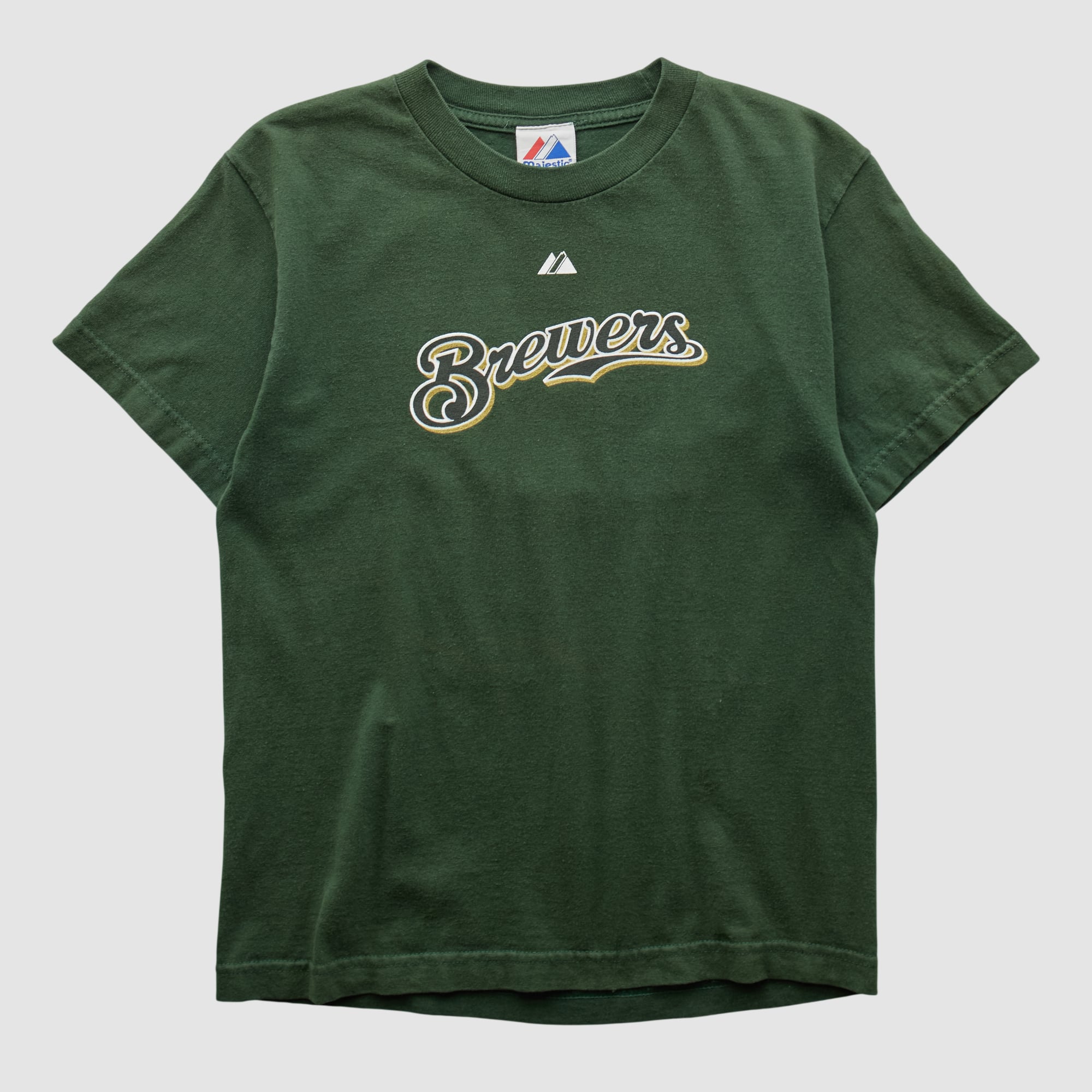 Milwaukee Brewers Majestic 2010s T-shirt - Green - S