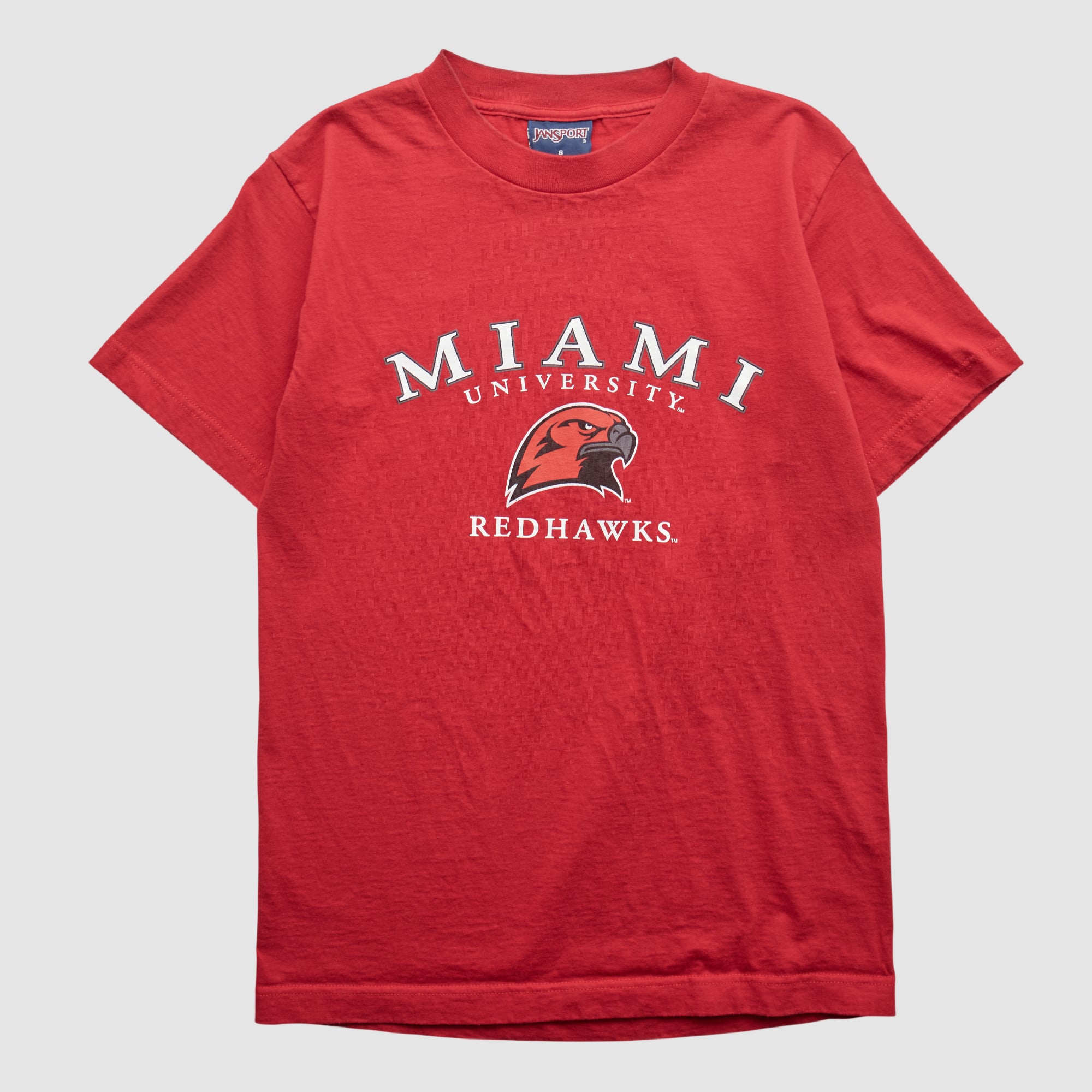 Miami University RedHawks Jansport 2000s T-shirt - Red - S