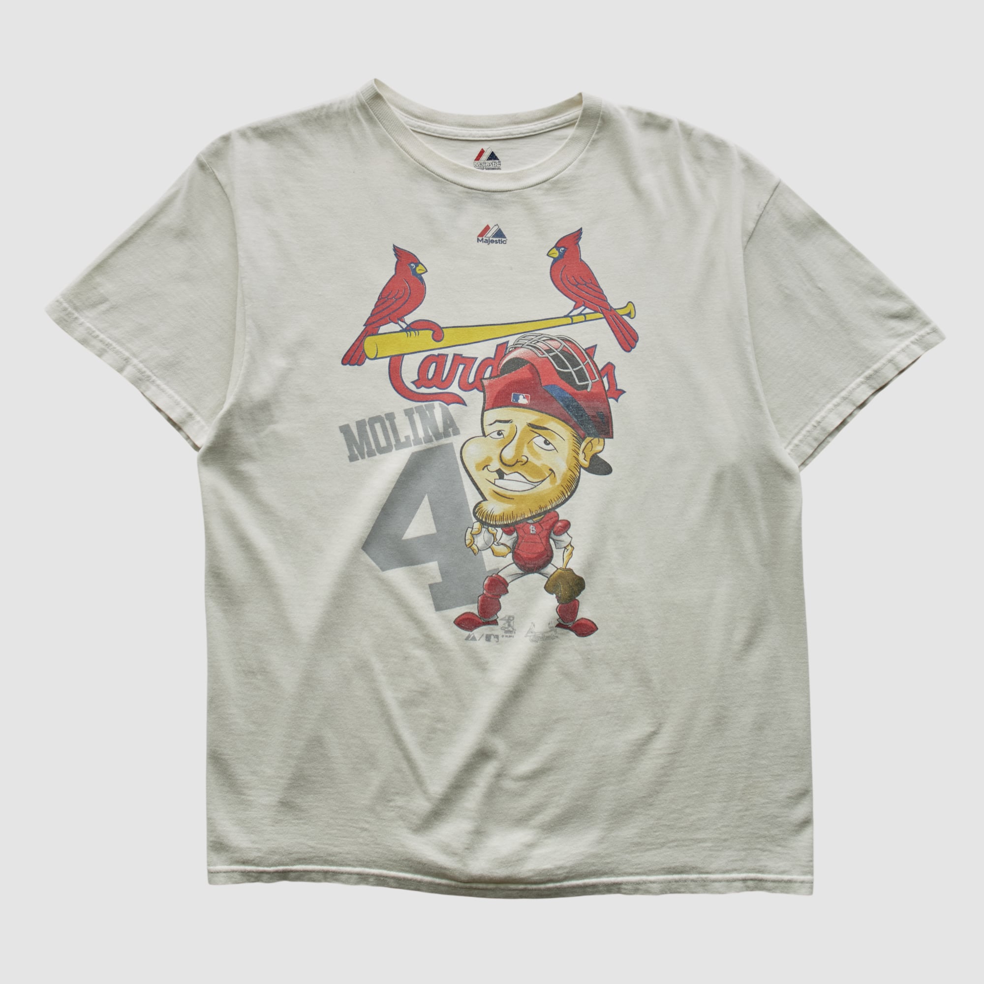 Yadier Molina Majestic 2000s T-shirt - White - S