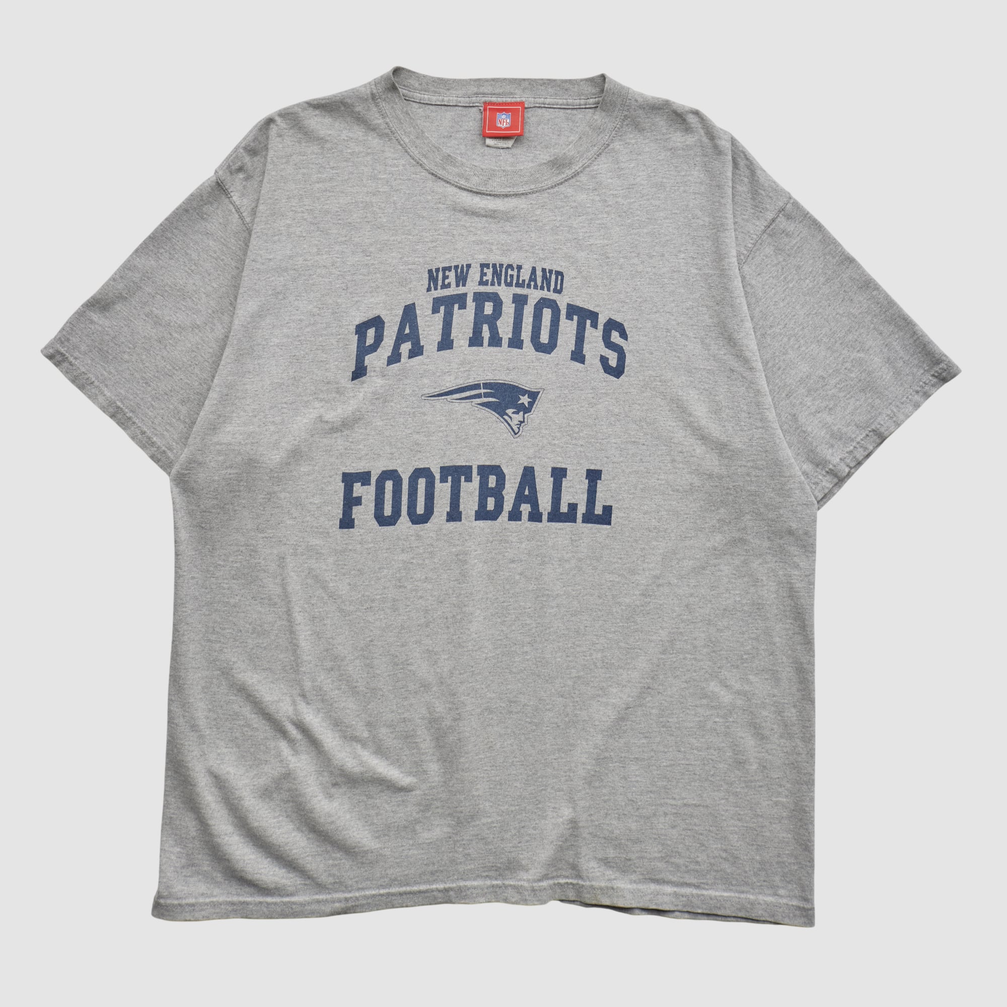 New England Patriots NFL 2000s T-shirt - Heather Gray - XL