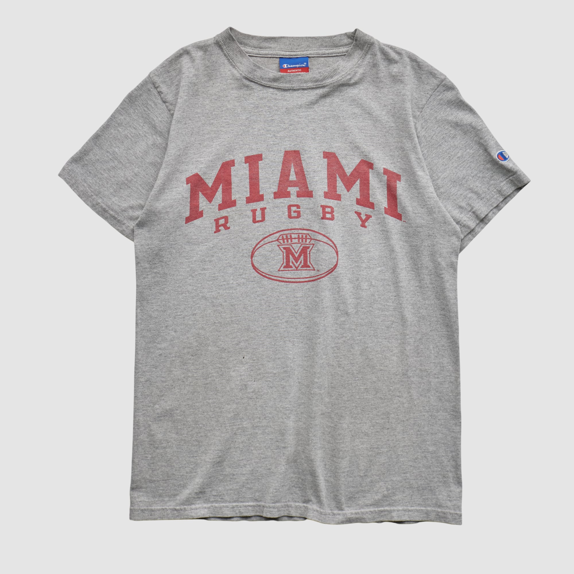 Miami University RedHawks Adidas 2000s T-shirt - Heather Gray - XS