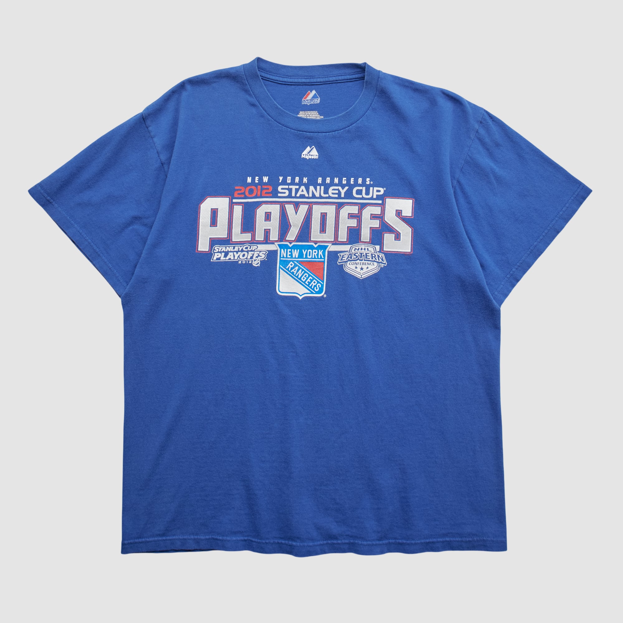 New York Rangers Majestic 2012 T-shirt - Blue - S