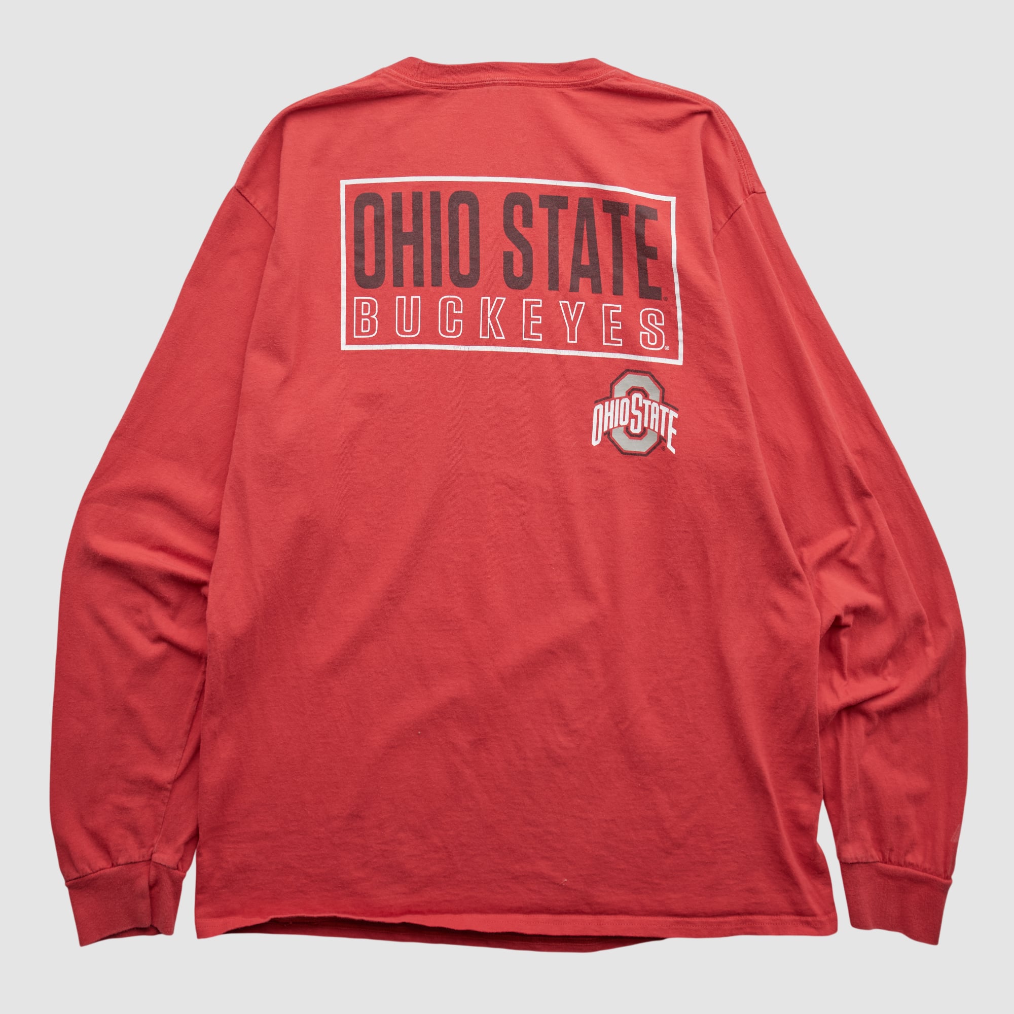 Ohio State Buckeyes Russell 2000s Long Sleeve T-shirt - Red - M