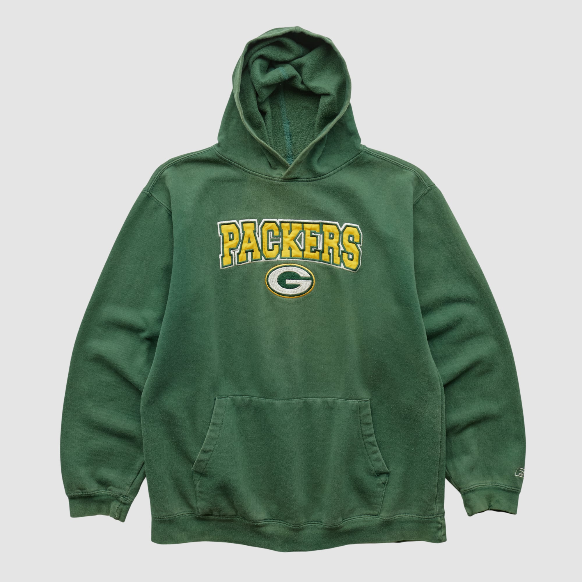 Green Bay Packers NFL 2000s Hooded Pullover Sweatshirt - Green - S