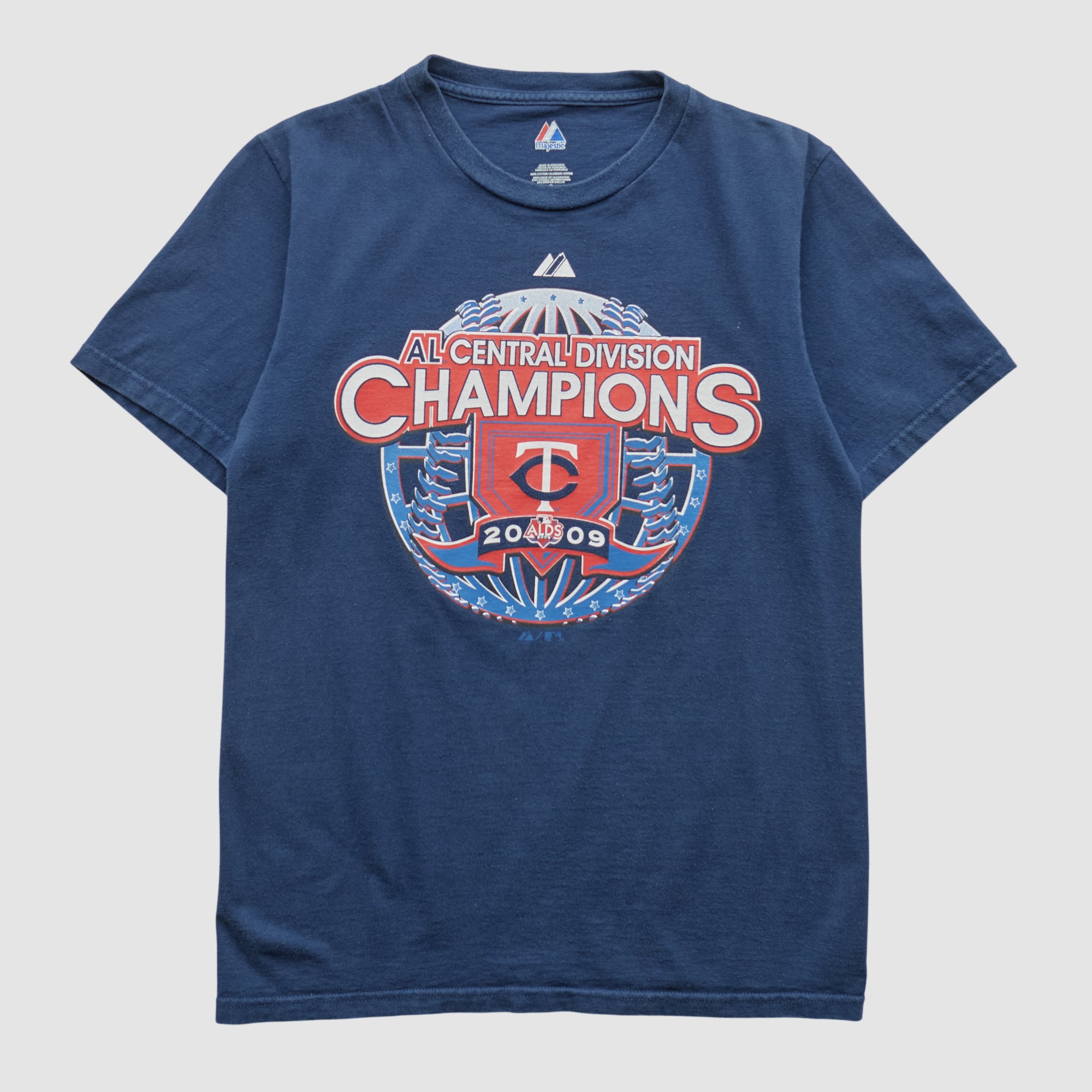 Minnesota Twins Majestic 2009 T-shirt - Navy - S