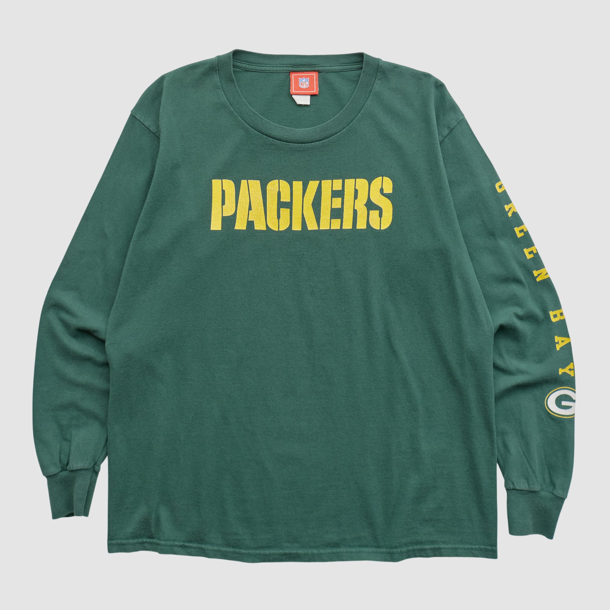 Green Bay Packers NFL 2000s Long Sleeve T-shirt - Green - M