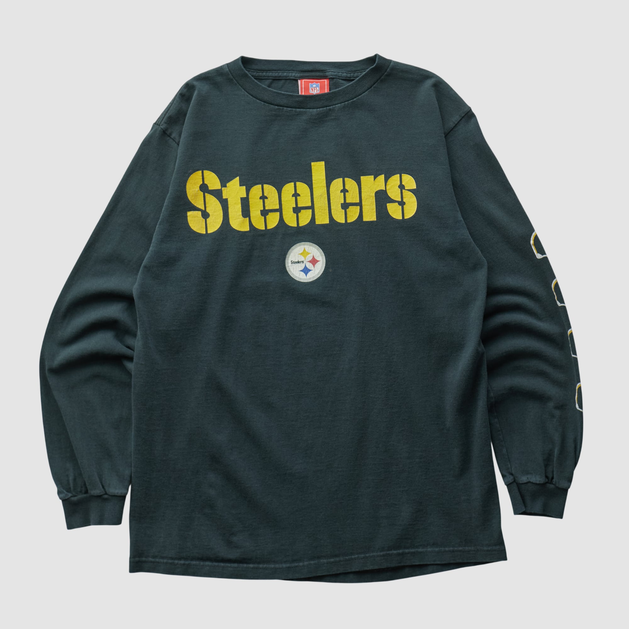 Pittsburgh Steelers NFL 2000s Long Sleeve T-shirt - Black - M