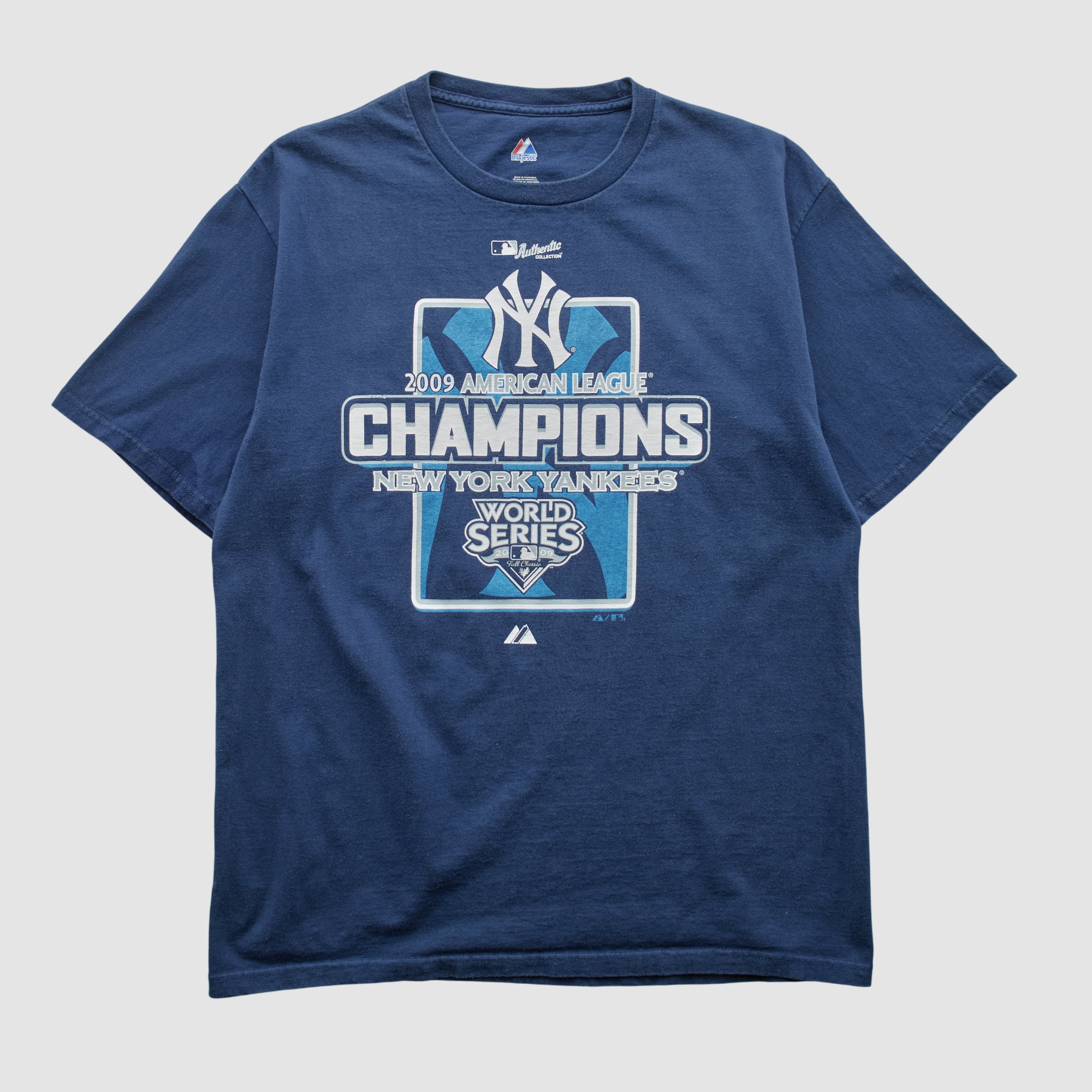 New York Yankees Majestic 2009 T-shirt - Navy - L